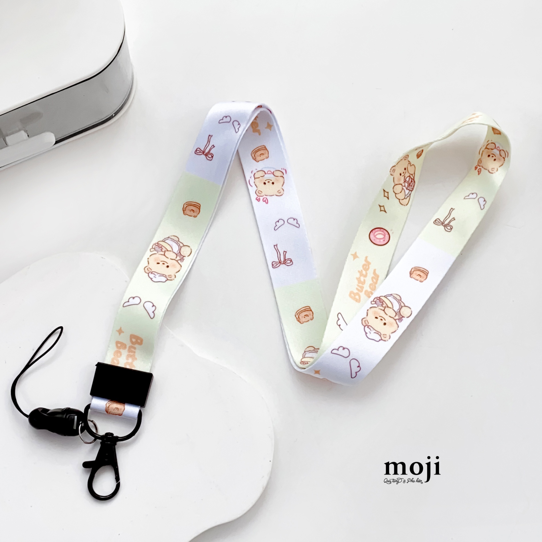 Strap đa năng Butter bear sweet bow nơ