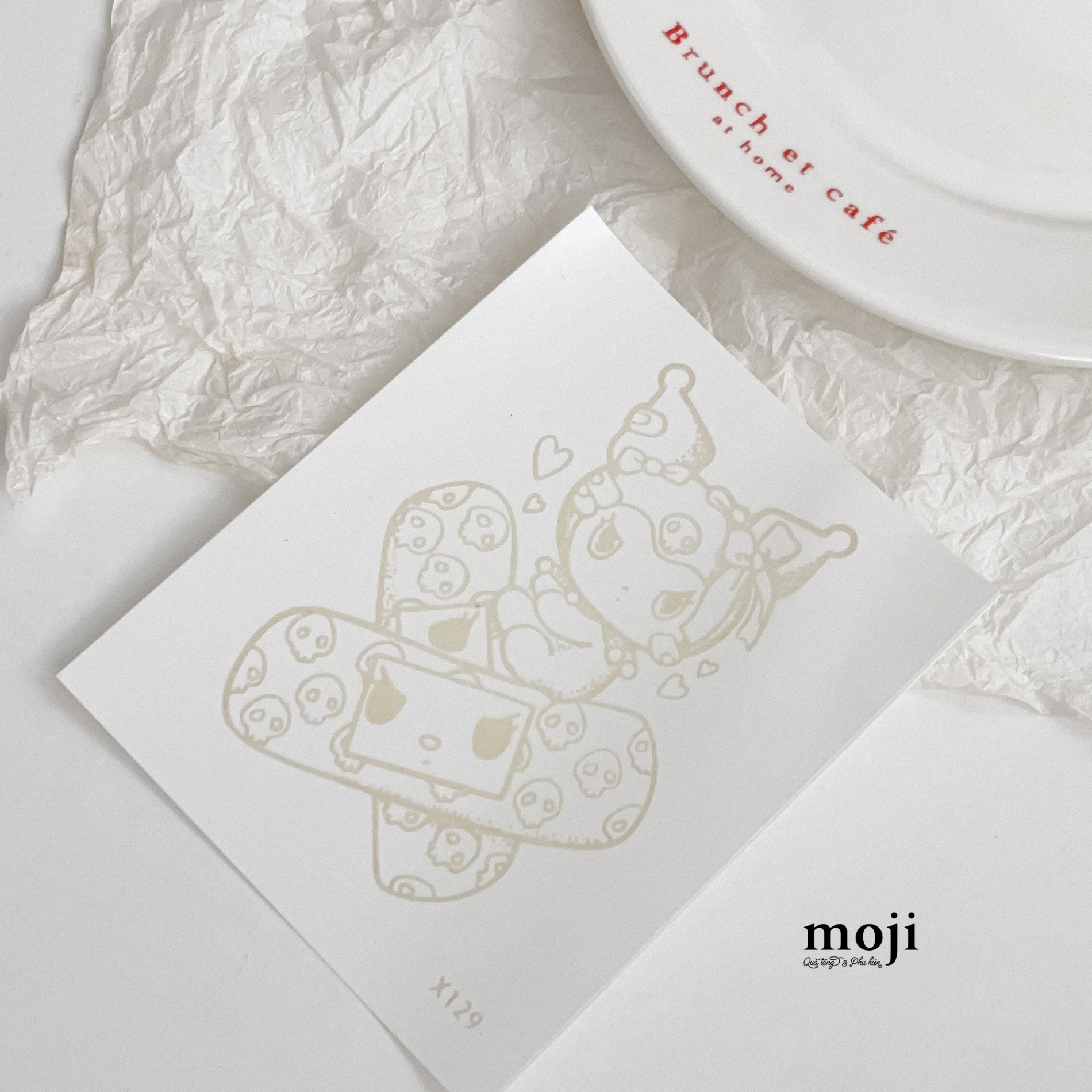 Tattoo Sanrio family Kuromi băng dán