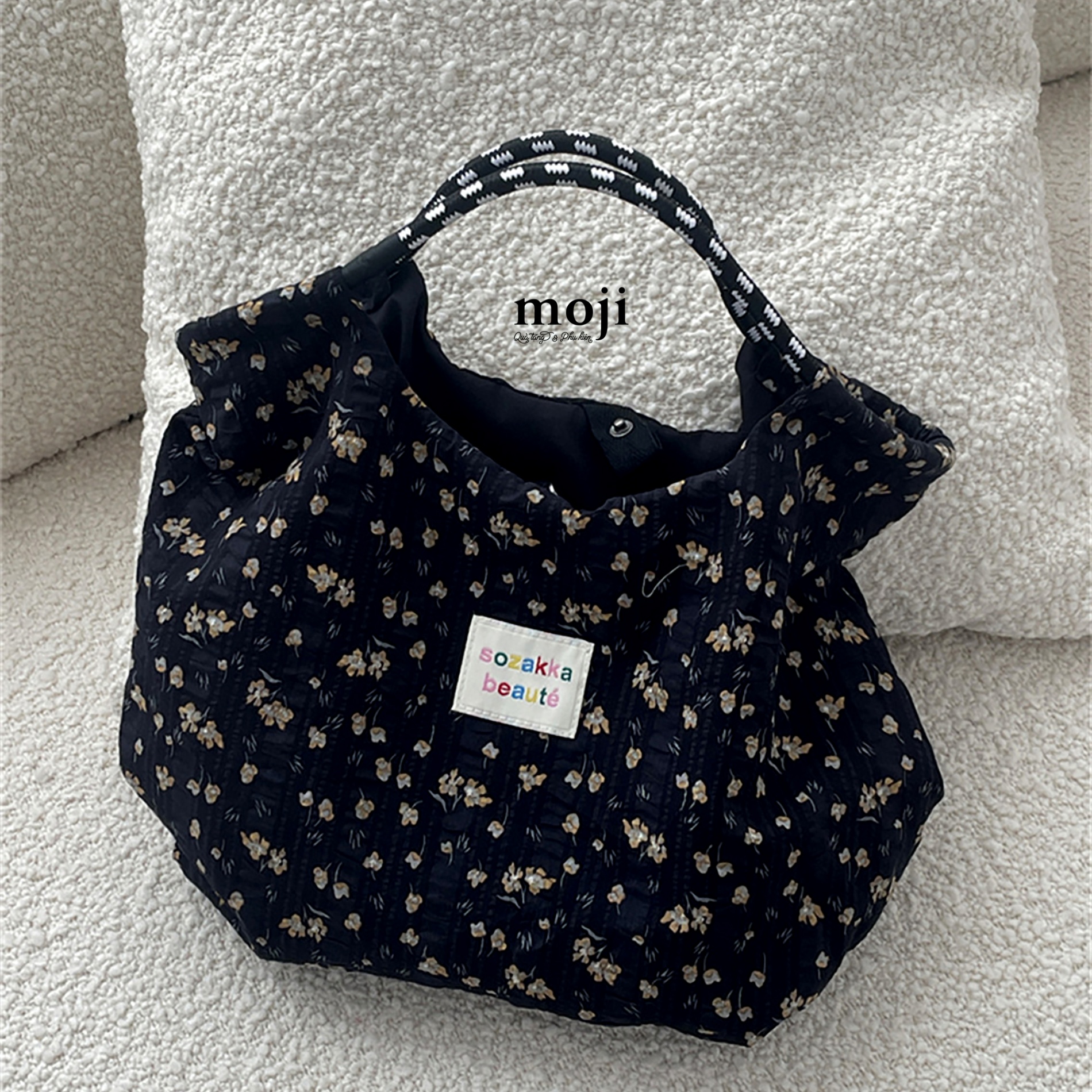 Túi đeo vải Little flower hoa nhỏ 25x35