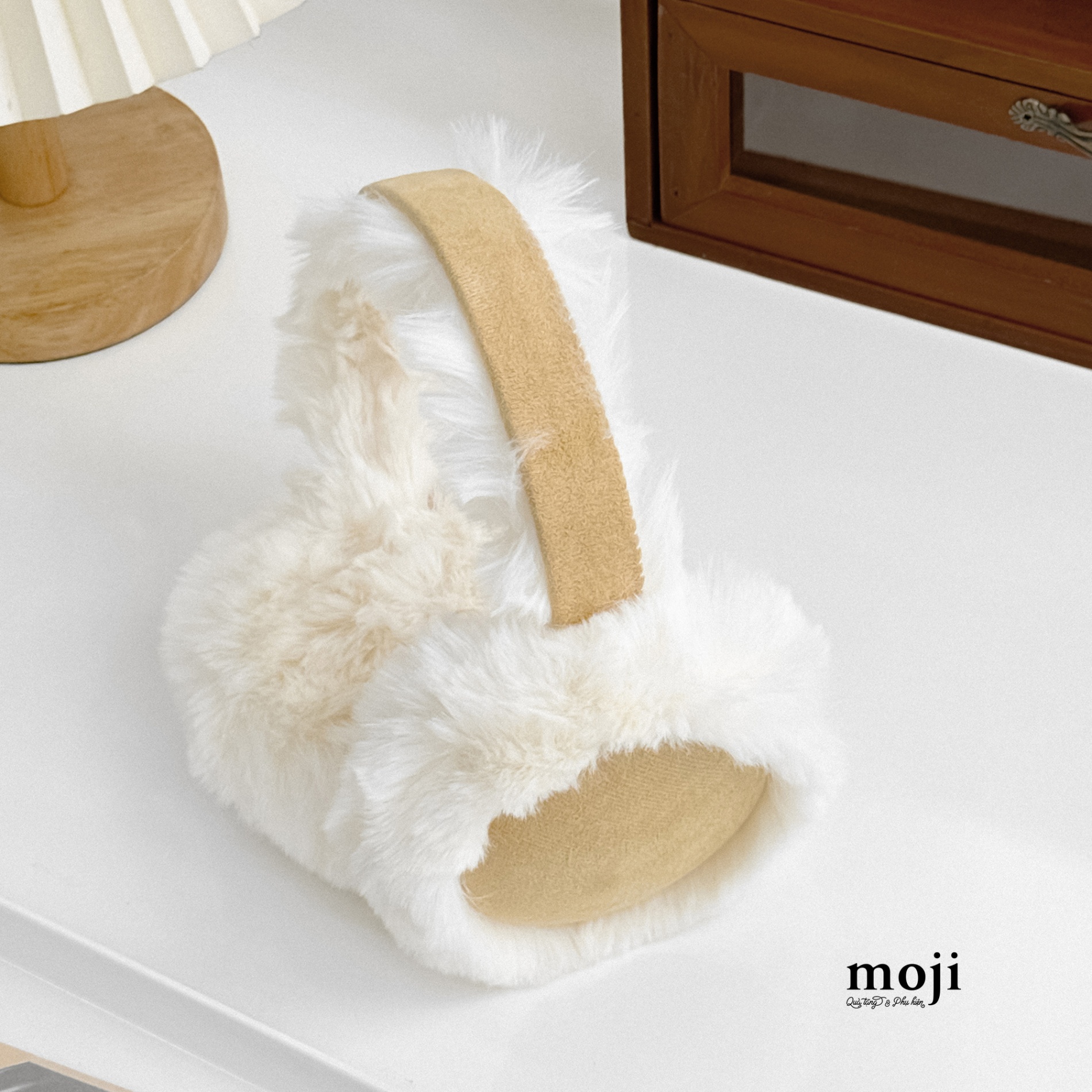 Bịt tai len Basic circle phối màu