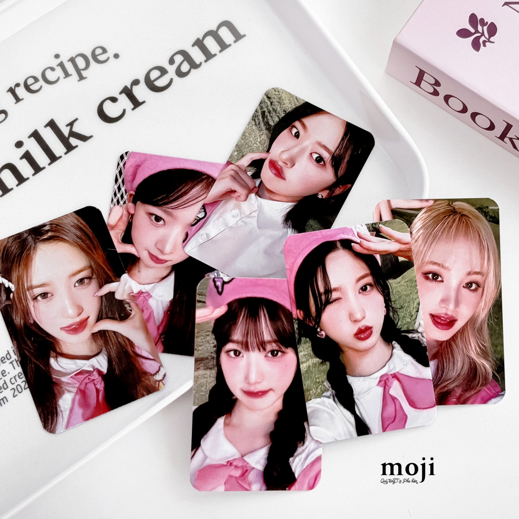 Postcard idol IVE SCOUT official fanclub set6