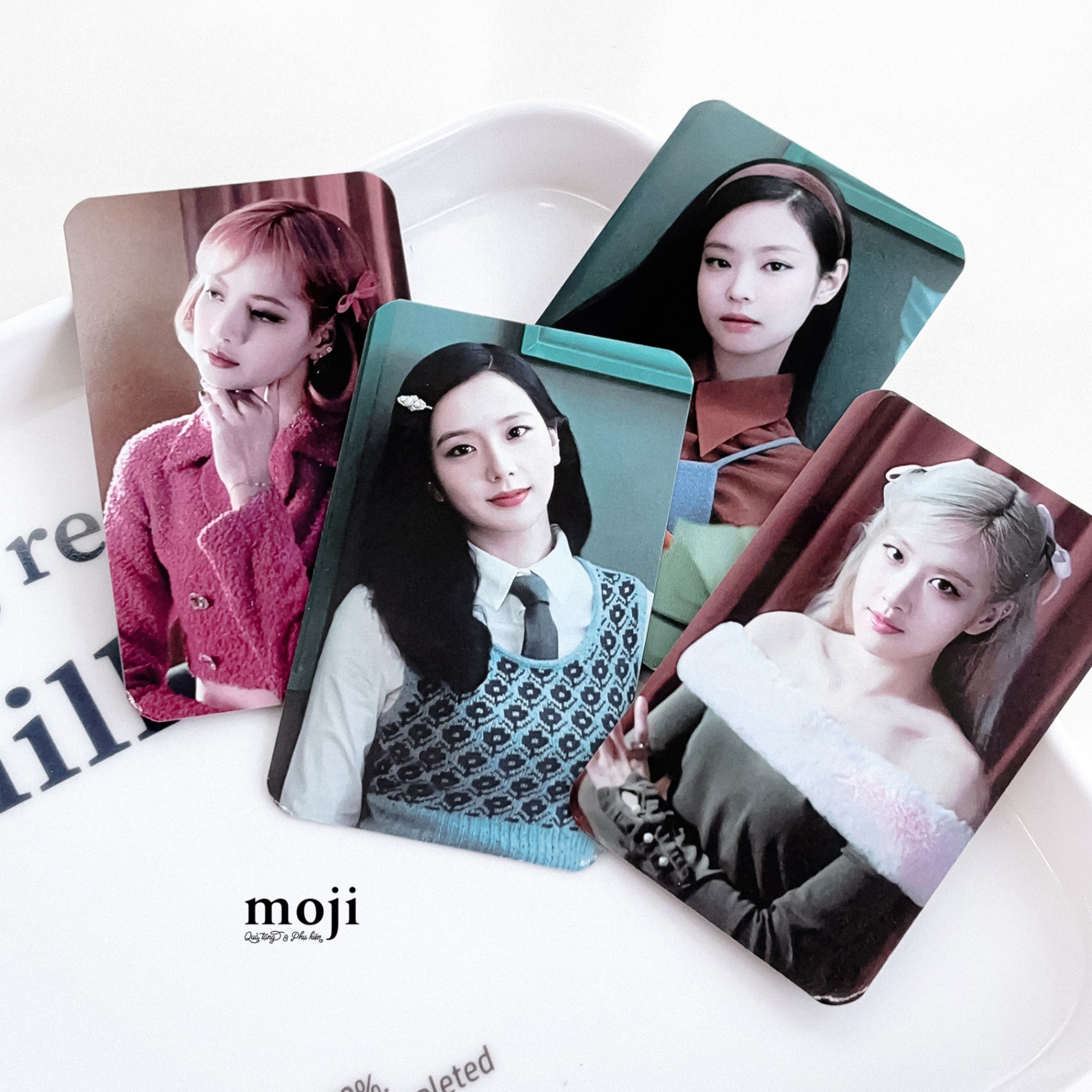 Postcard idol BLACKPINK Back to retro set4
