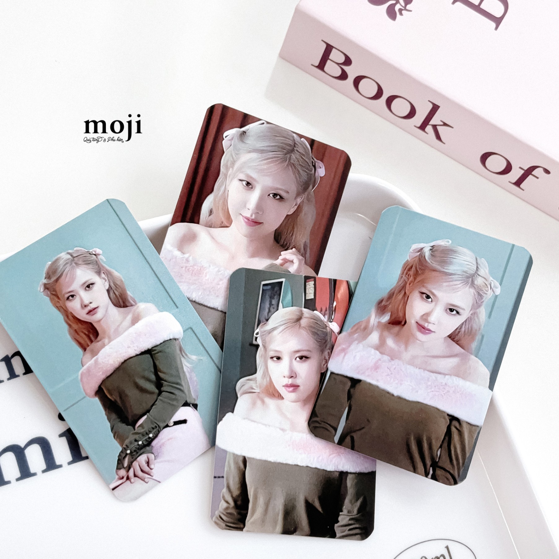 Postcard idol BLACKPINK Rosé Back to retro set4