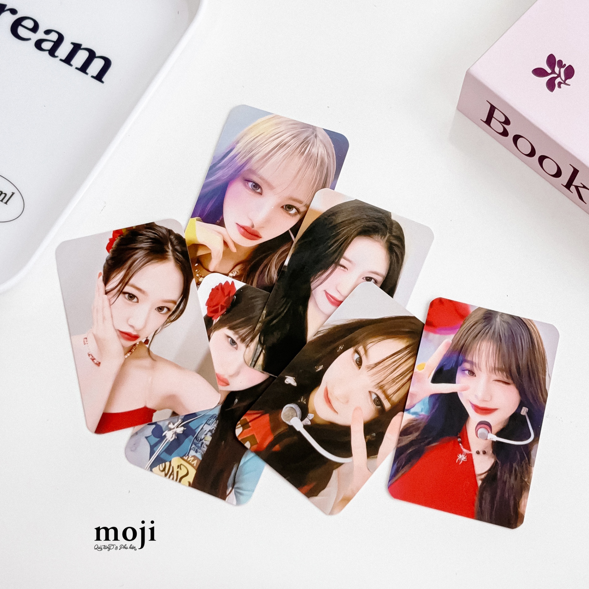 Postcard idol IVE SWITCH HK benefit set6
