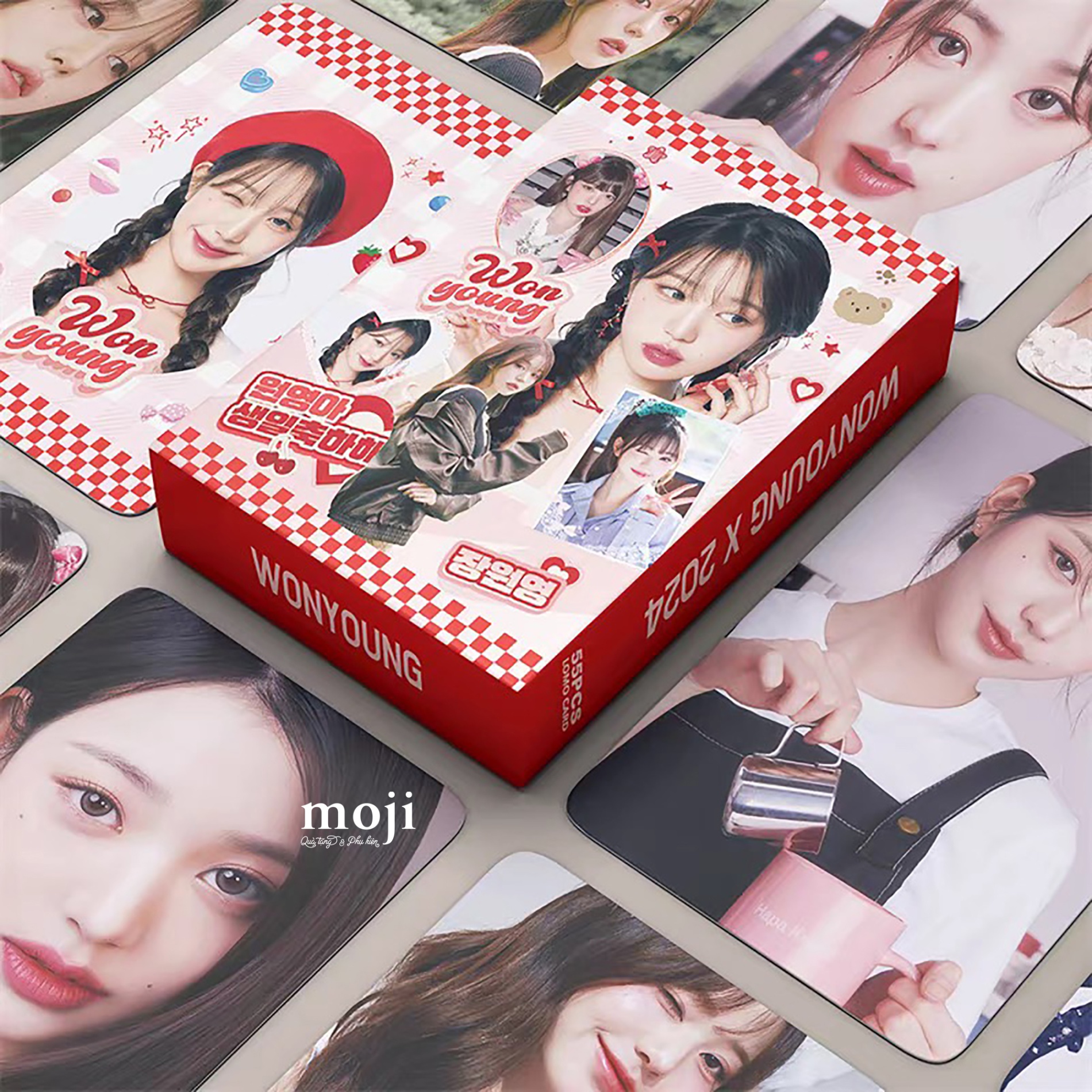 Lomo card idol IVE Wonyoung x 2024 set55