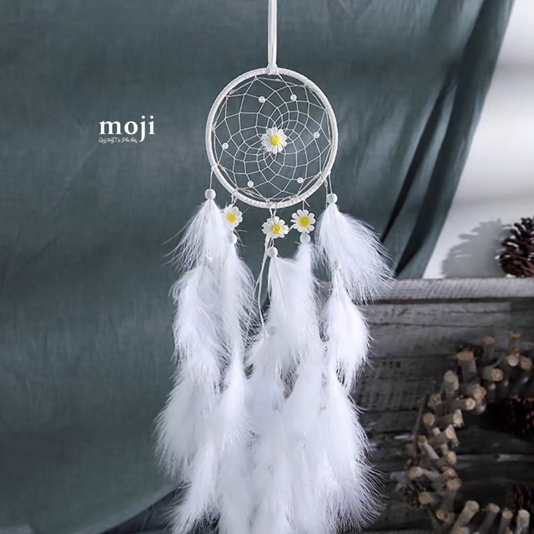 Dream catcher trang trí Flower có đèn