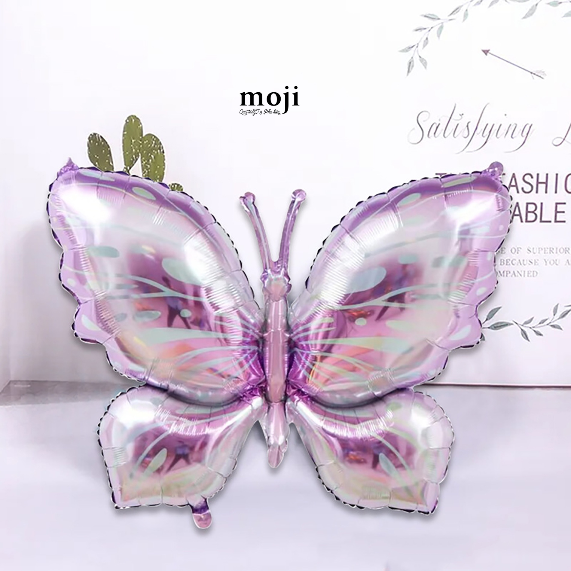 Bóng bay trang trí party Butterfly phối màu 70x100
