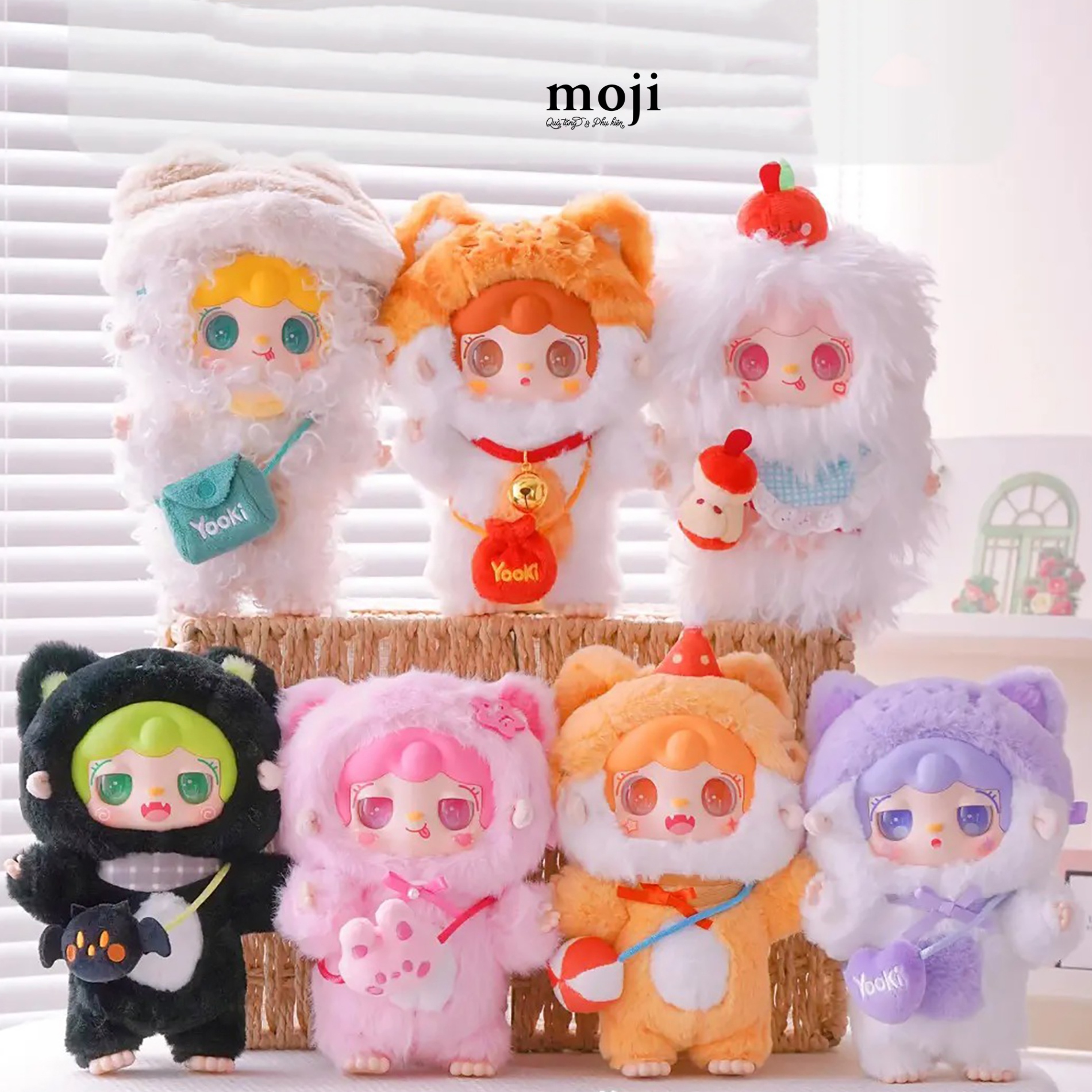 Blindbox official Yalli Studio Yooki version 2 Meow Meow Kindergarten
