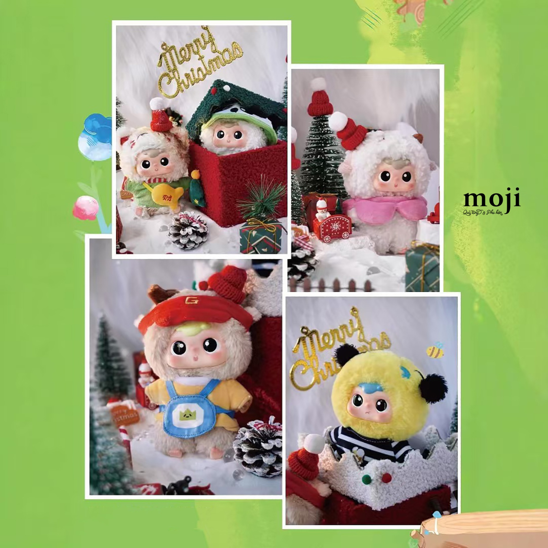 Blindbox official WHOOPS TOY PuPuQi Fantastic Animal Plush Series