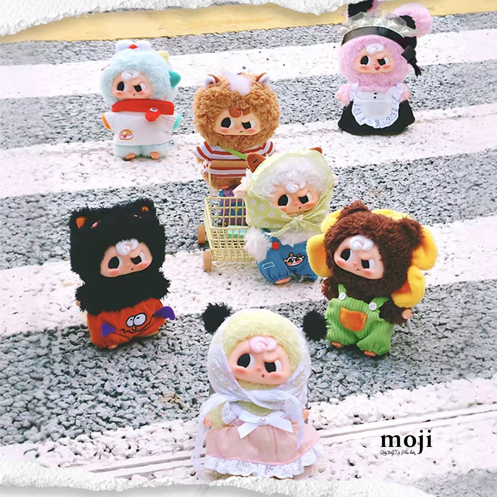 Blindbox official Pippy Day Check Plush Pendant Series