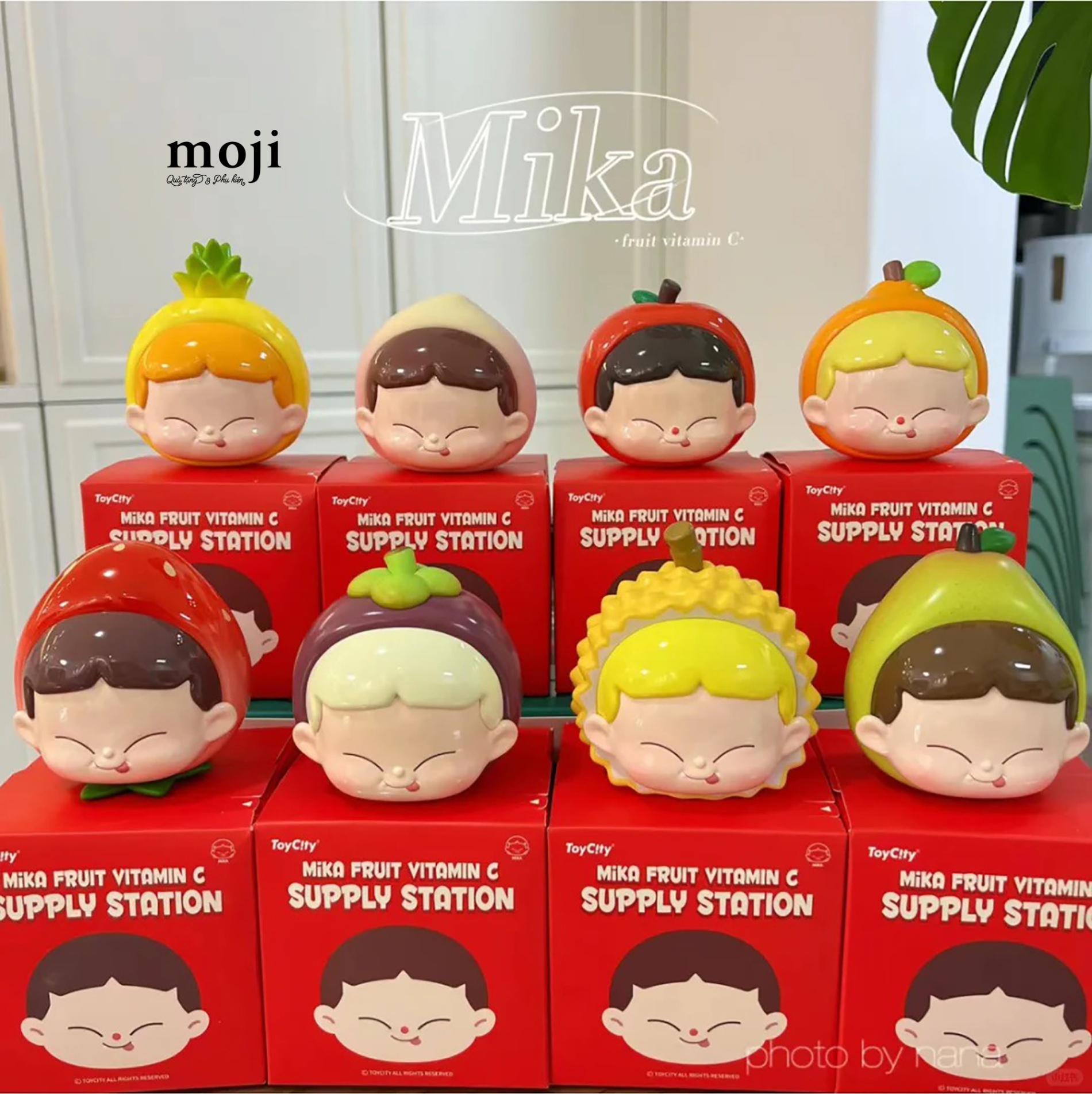 Blindbox official TOYCITY MiKA-MiKA fruit vitamin C supply station series