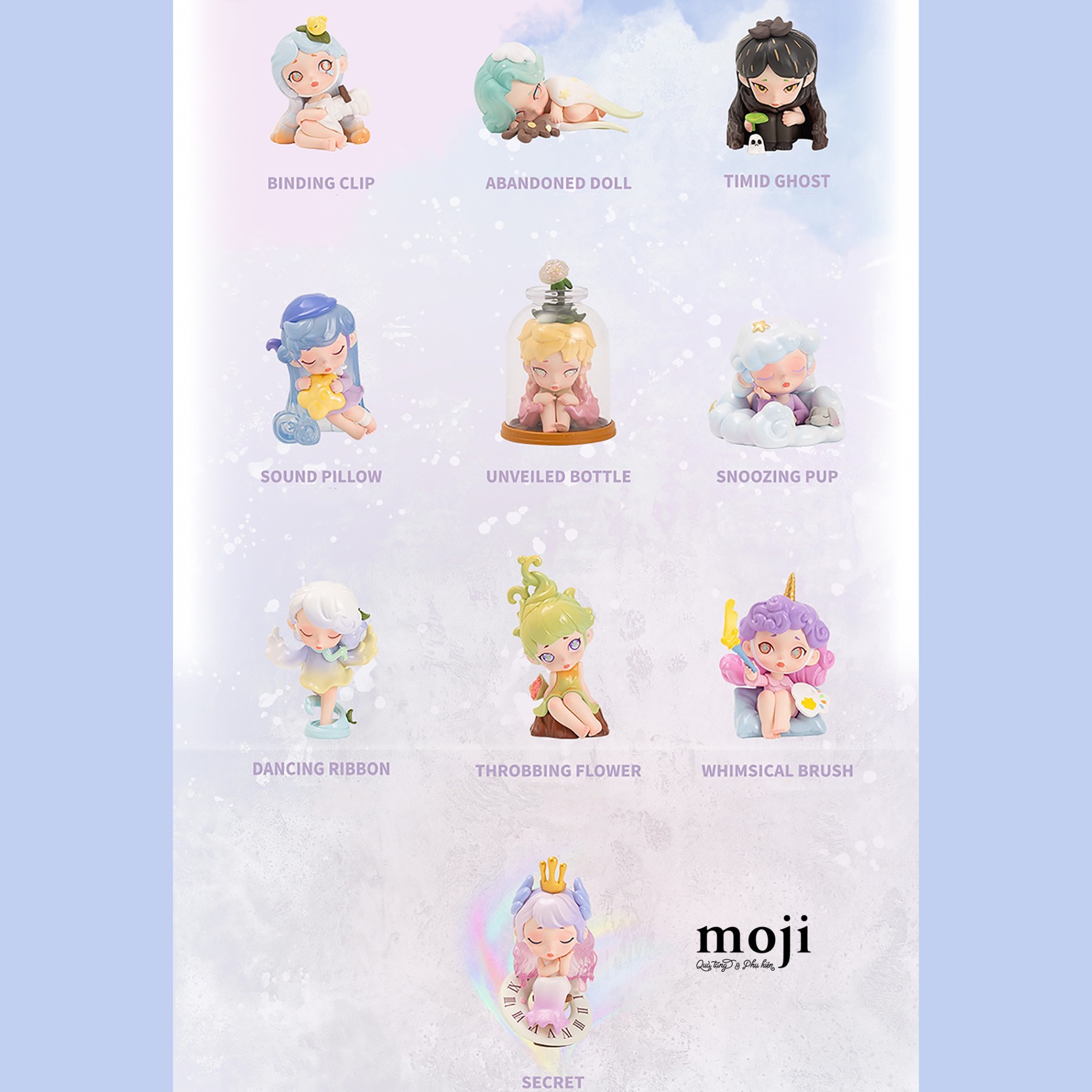 Blindbox official TOYCITY Laura-Mood Hues CollectionSeries