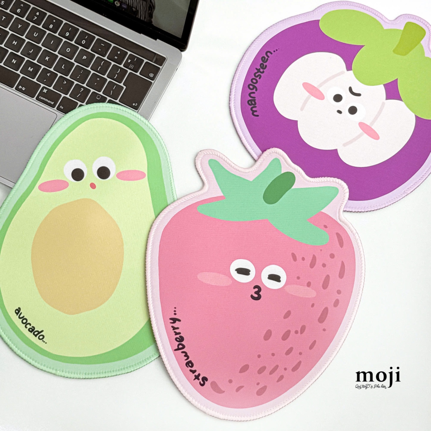 Lót chuột Fruit face má hồng biểu cảm 23x26