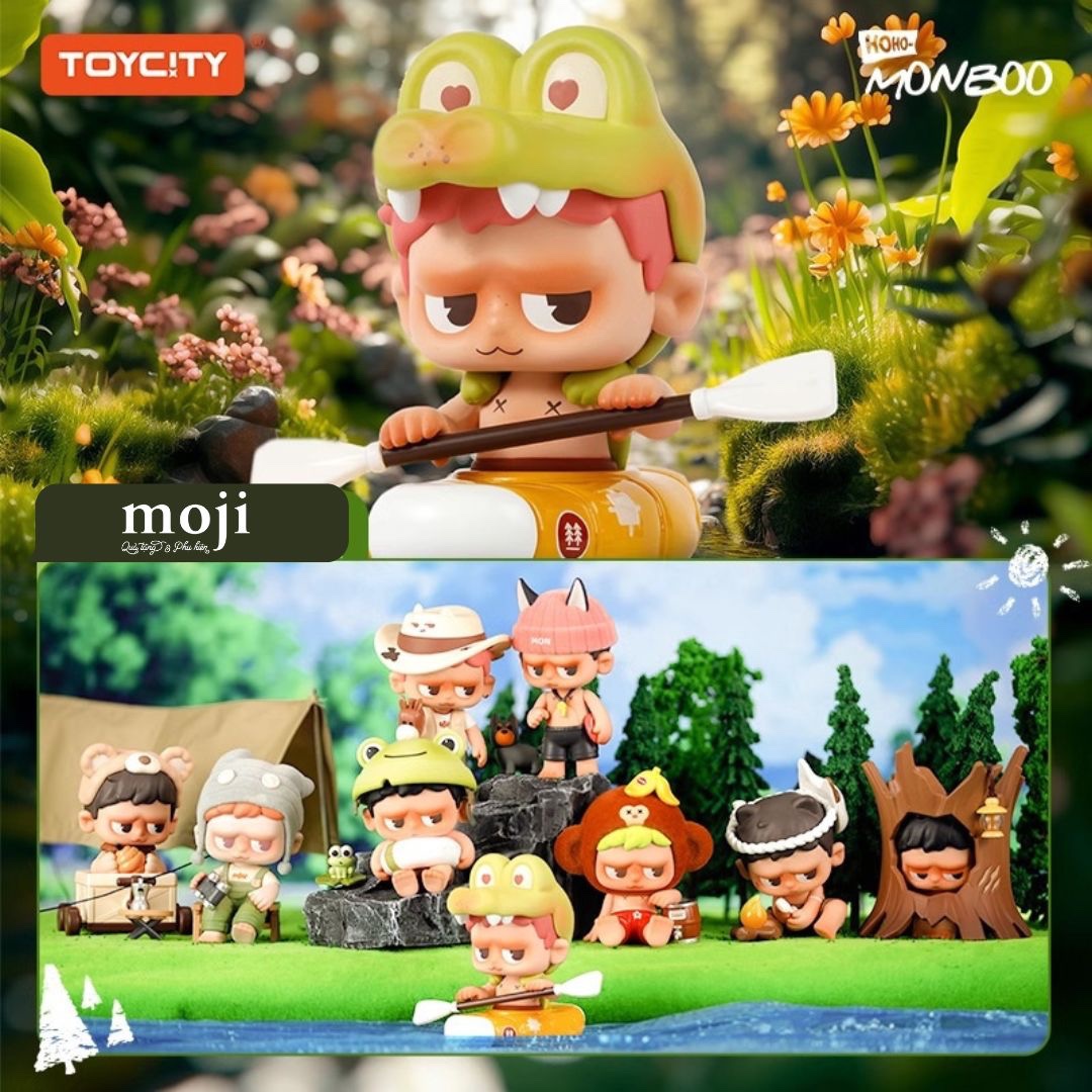 Blindbox official TOYCITY Monboo's Camping Diary Series