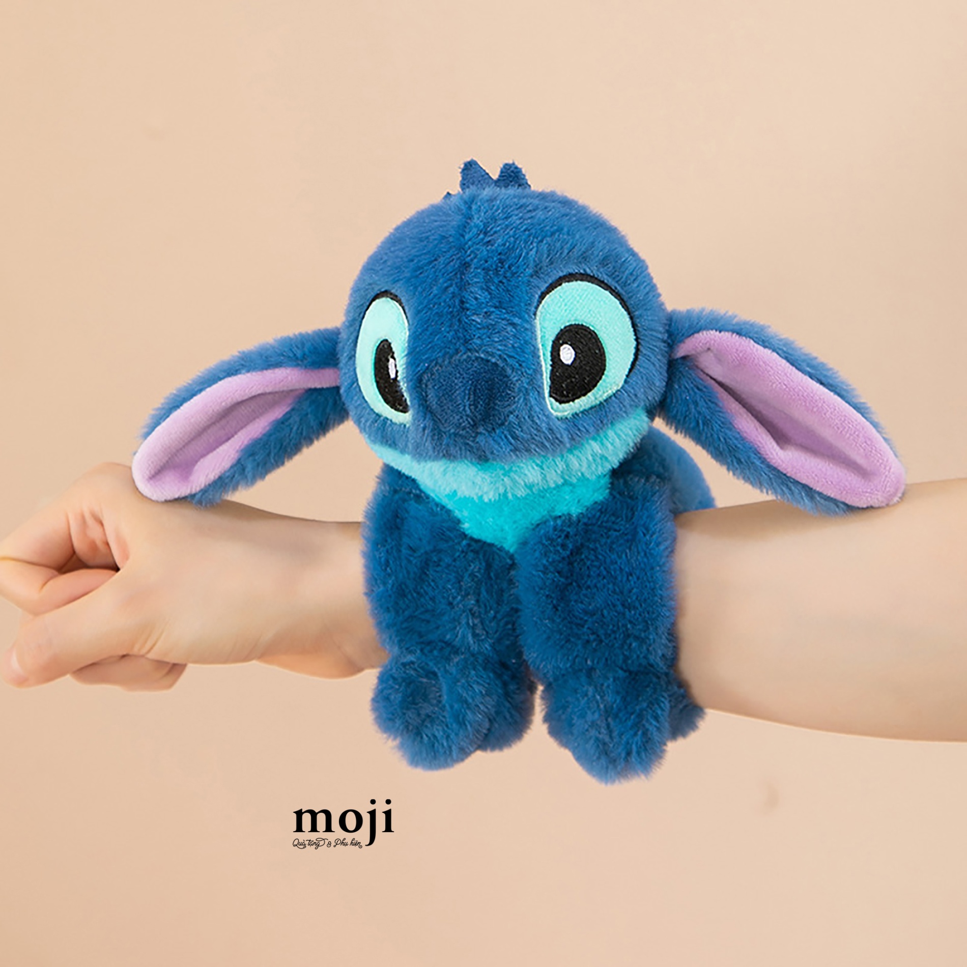 Gấu bông vòng tay Stitch cute face 16cm