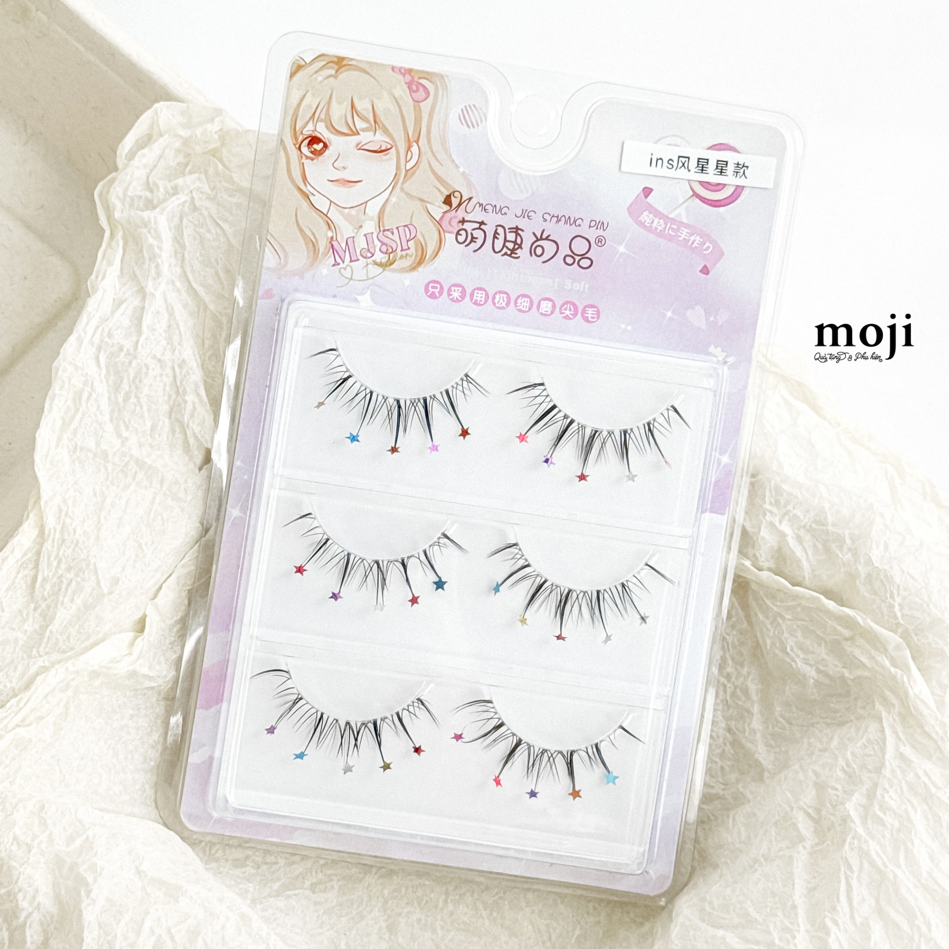 Mi giả trang điểm Colorful star set6