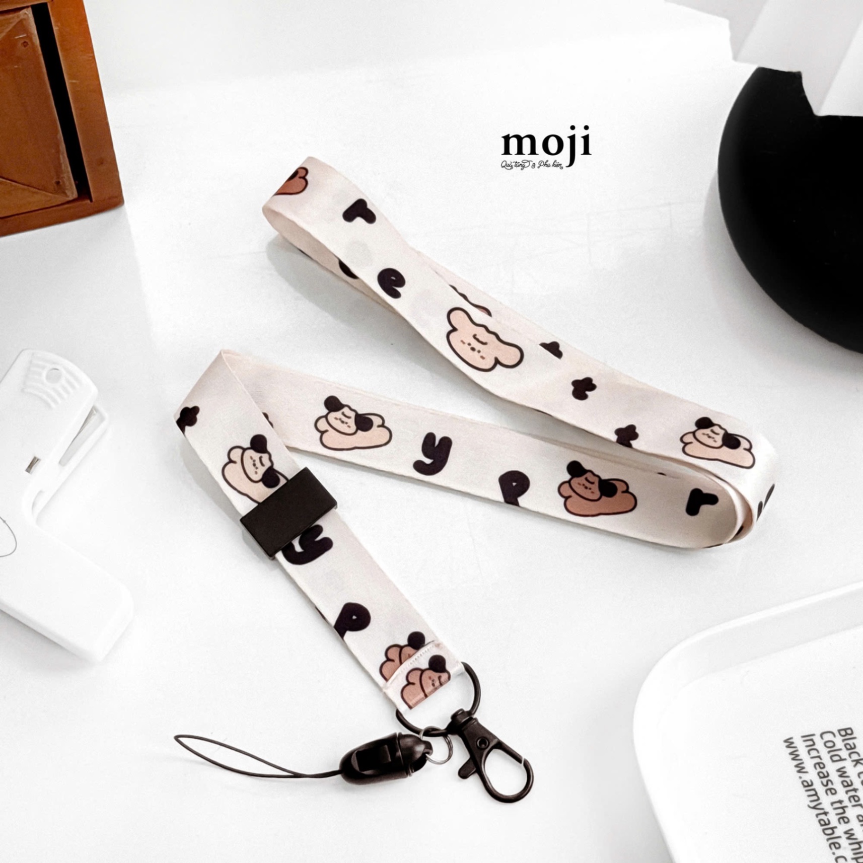 Strap đa năng Cute dog alphabet