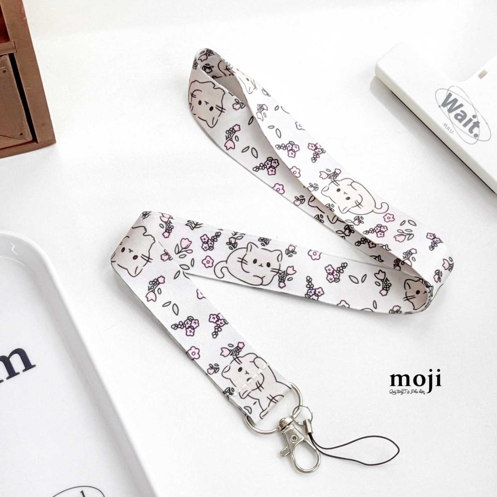 Strap đa năng Cute cat flower hoa nhỏ