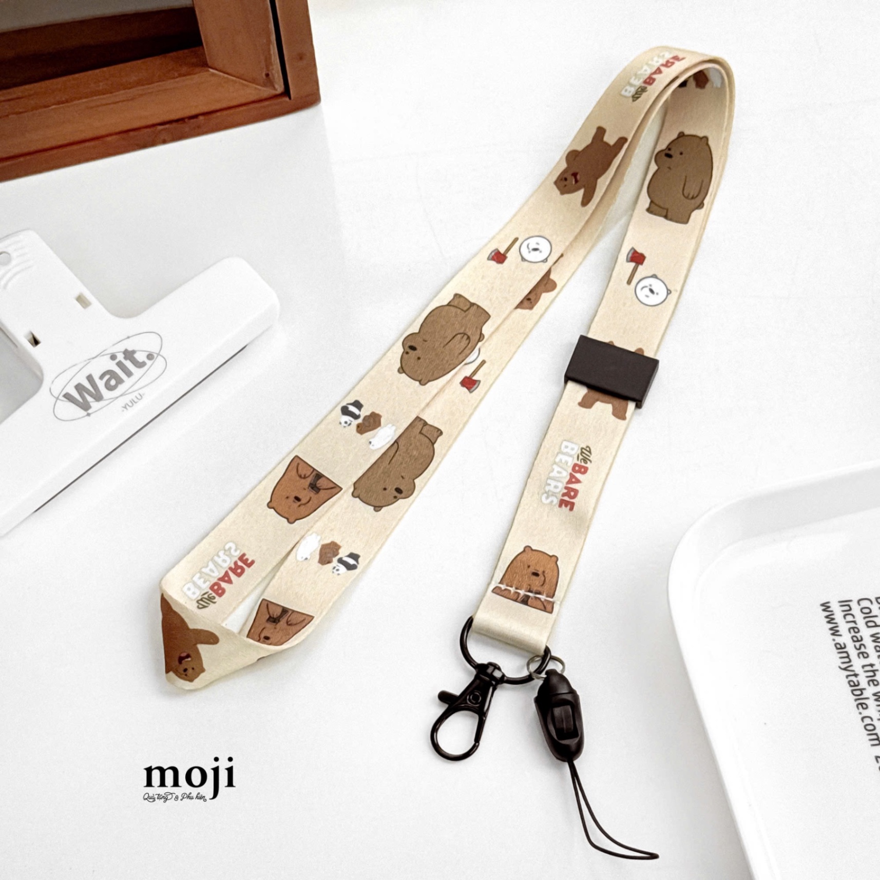 Strap đa năng We bare bears happy