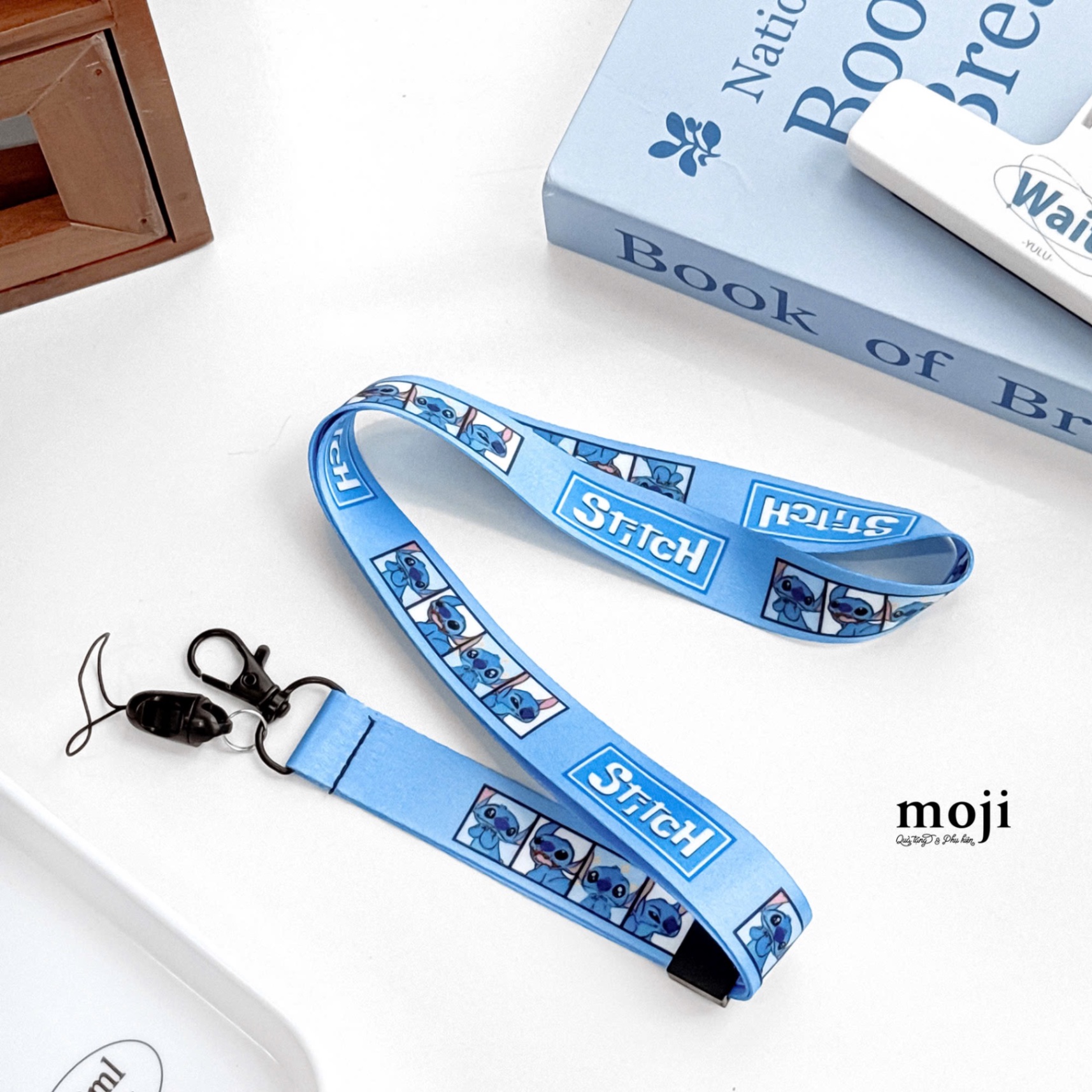 Strap đa năng Stitch ô vuông nền màu