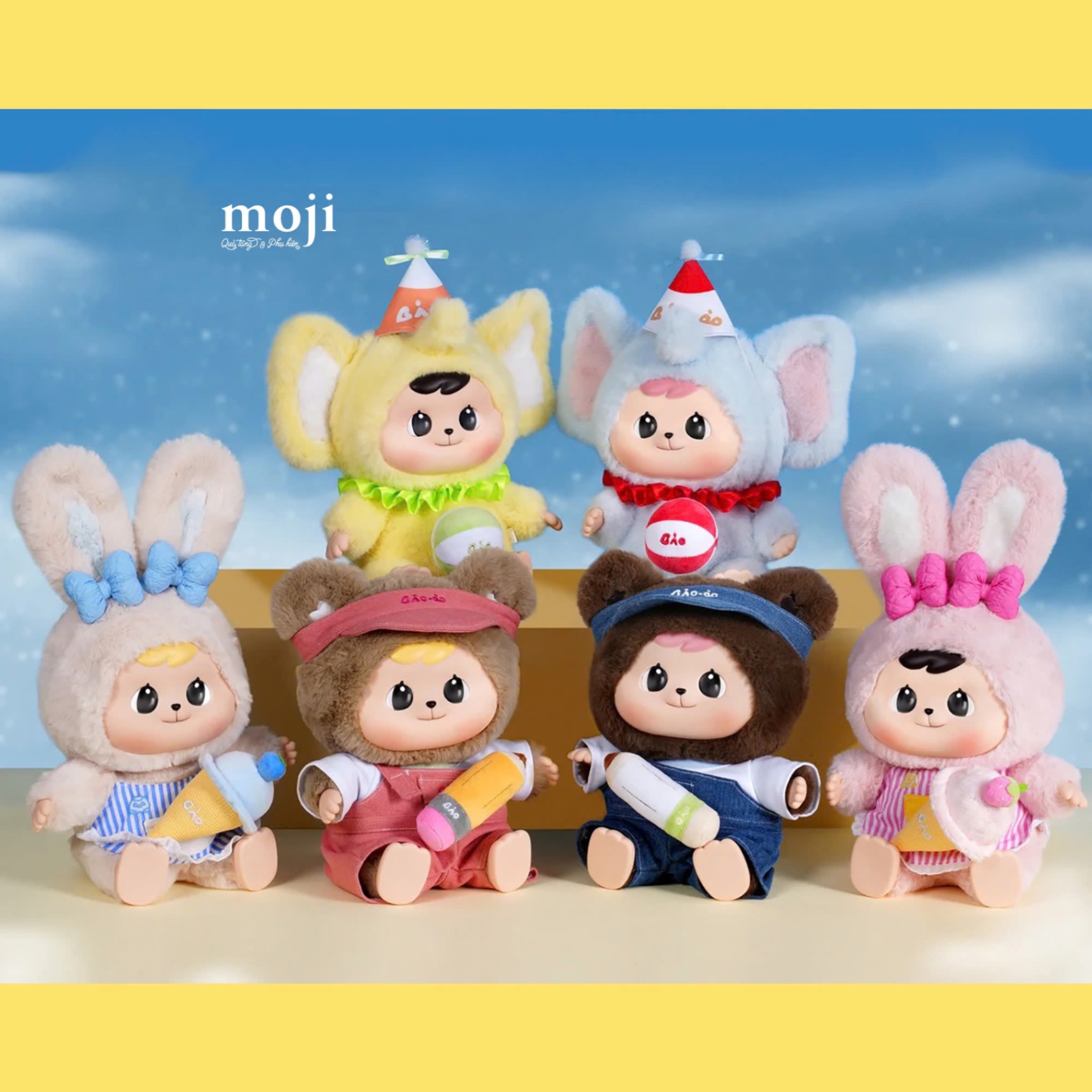 Blindbox official CQ TOYS Bao-ao 400% Big Dreamer Plush Series