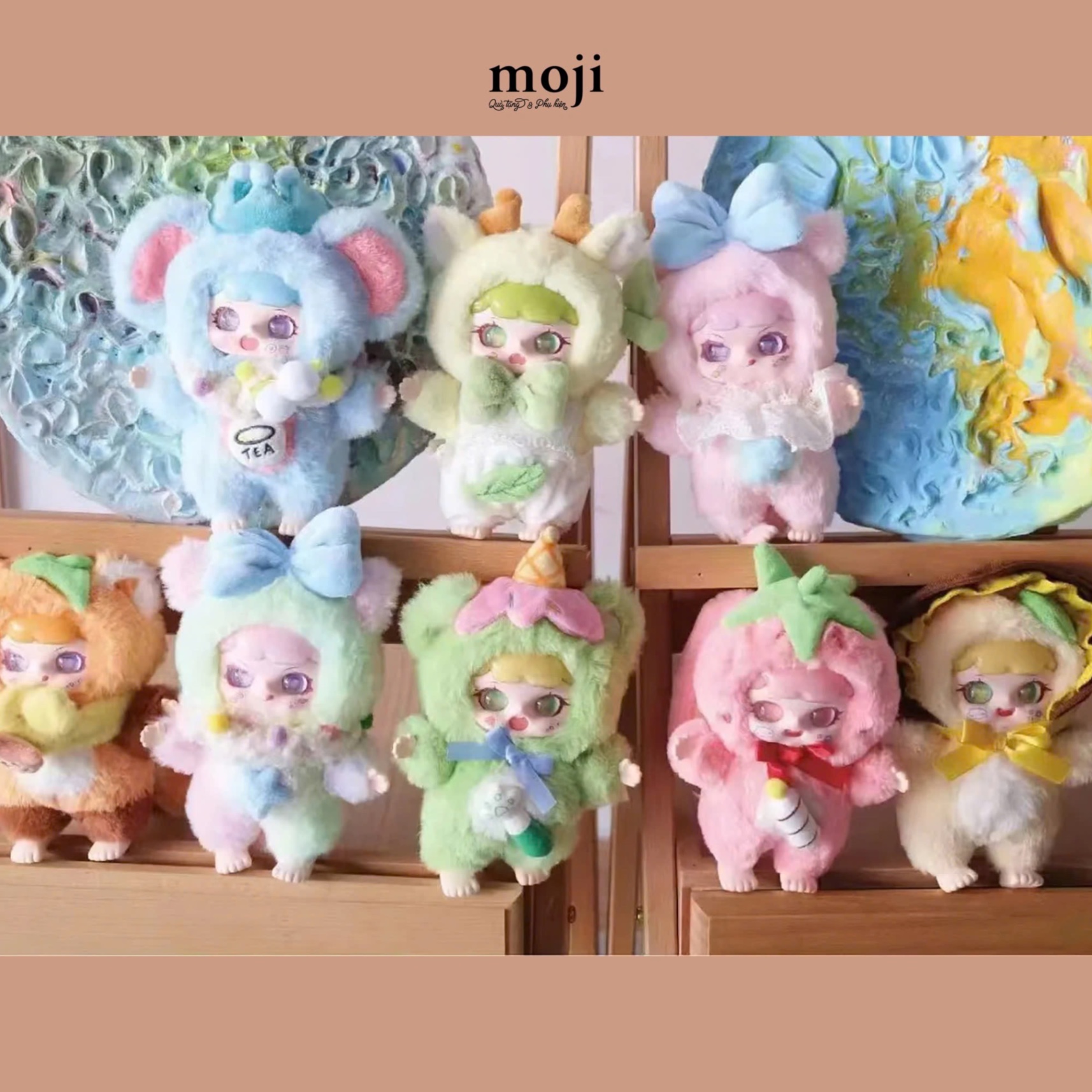 Blindbox official MANCHAO A Mouthful of Sweetness Version 4 Plush Pendant Series