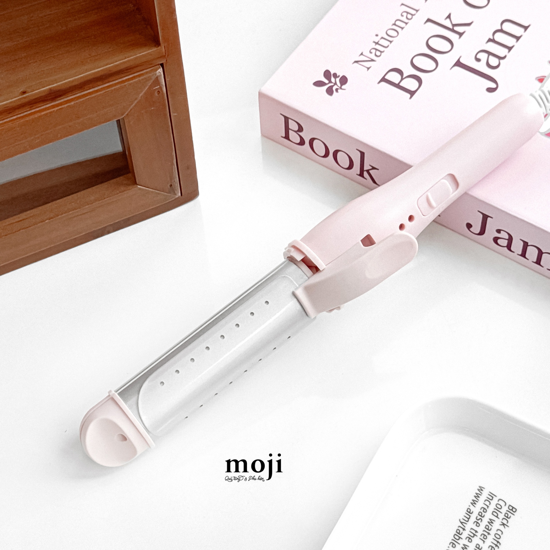 Máy xoăn lọn 2in1 Basic pink color