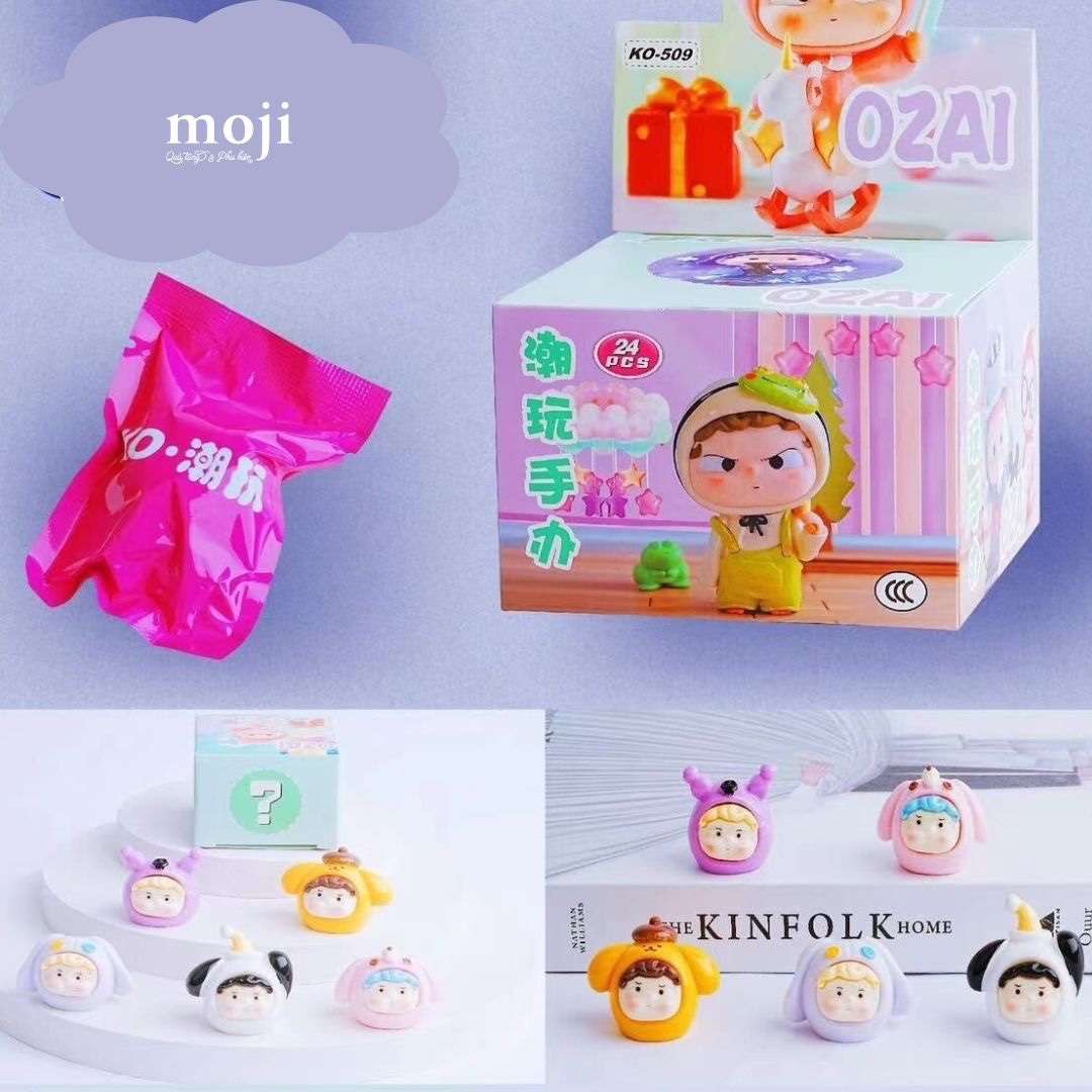 Blindbox mini unoff Ozai cosplay Sanrio family face