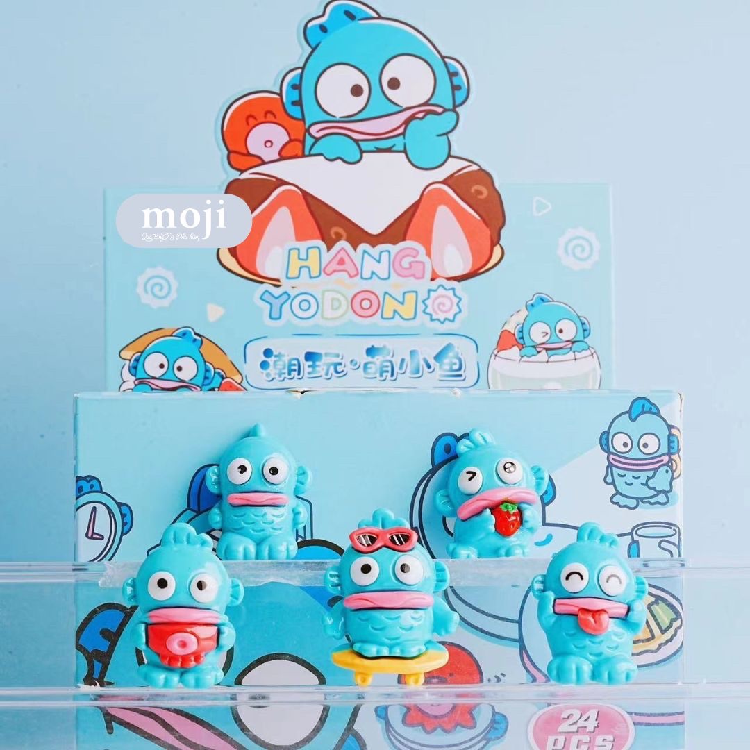 Blindbox mini Sanrio family Hangyodon biểu cảm