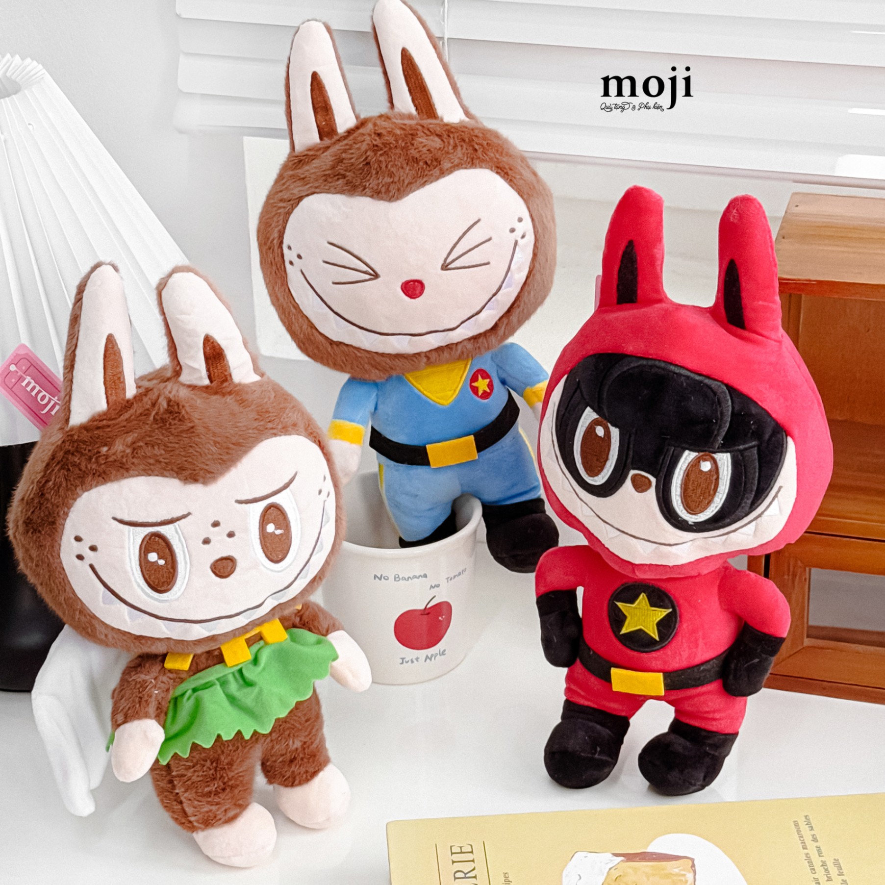 Gấu bông MS unoff Labubu cosplay time 20cm