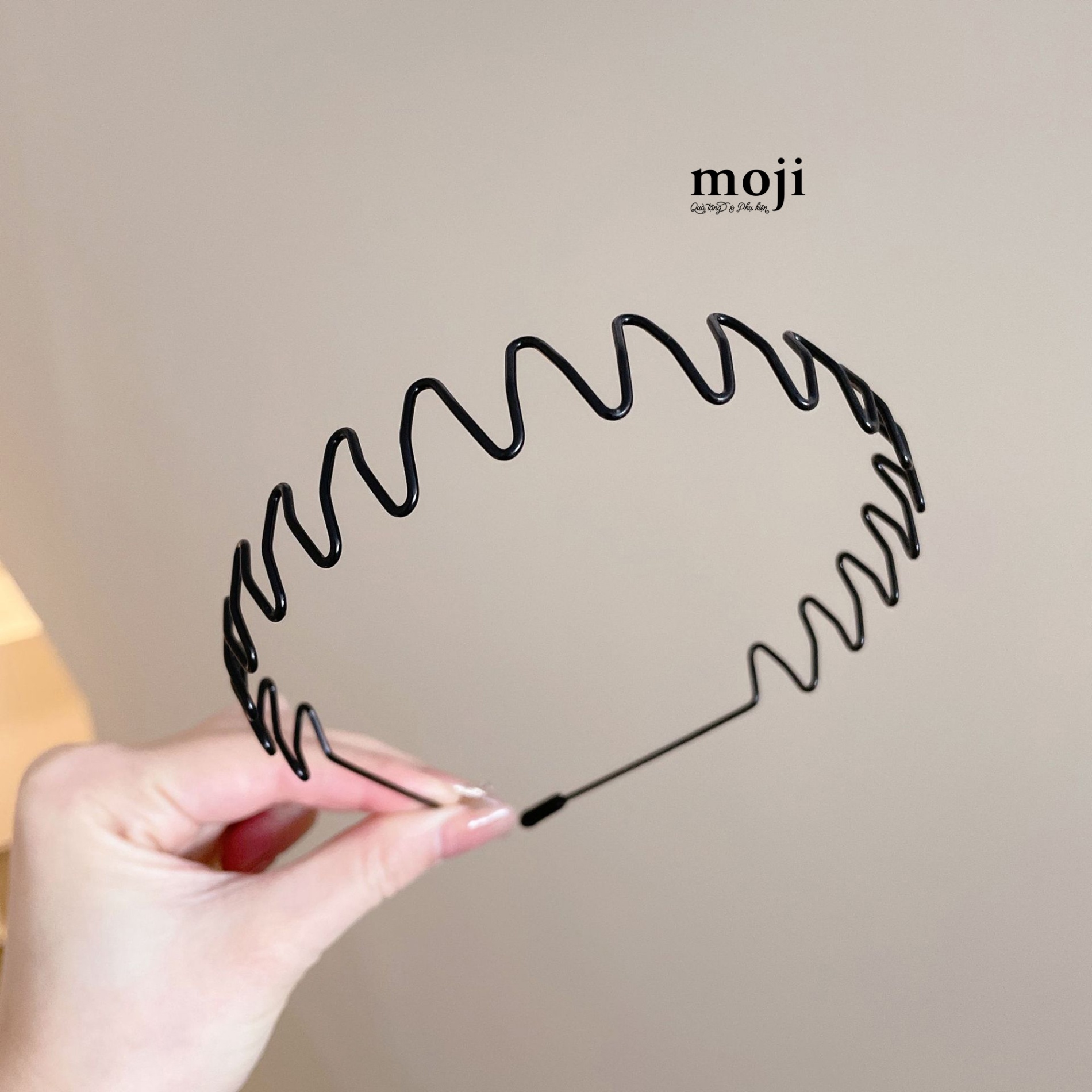 Băng đô bờm Basic lượn sóng lớn