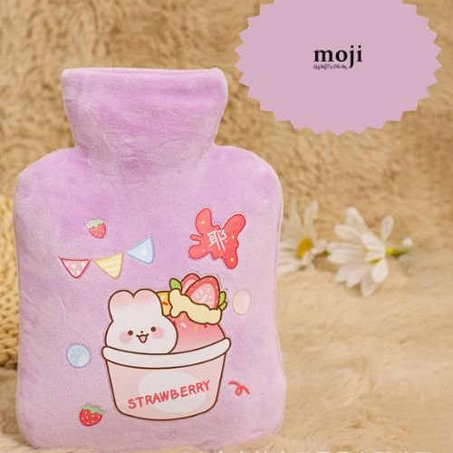 Túi chườm giữ nhiệt bọc vải Rabbit love dessert fruit strawberry ice cushion 13x18