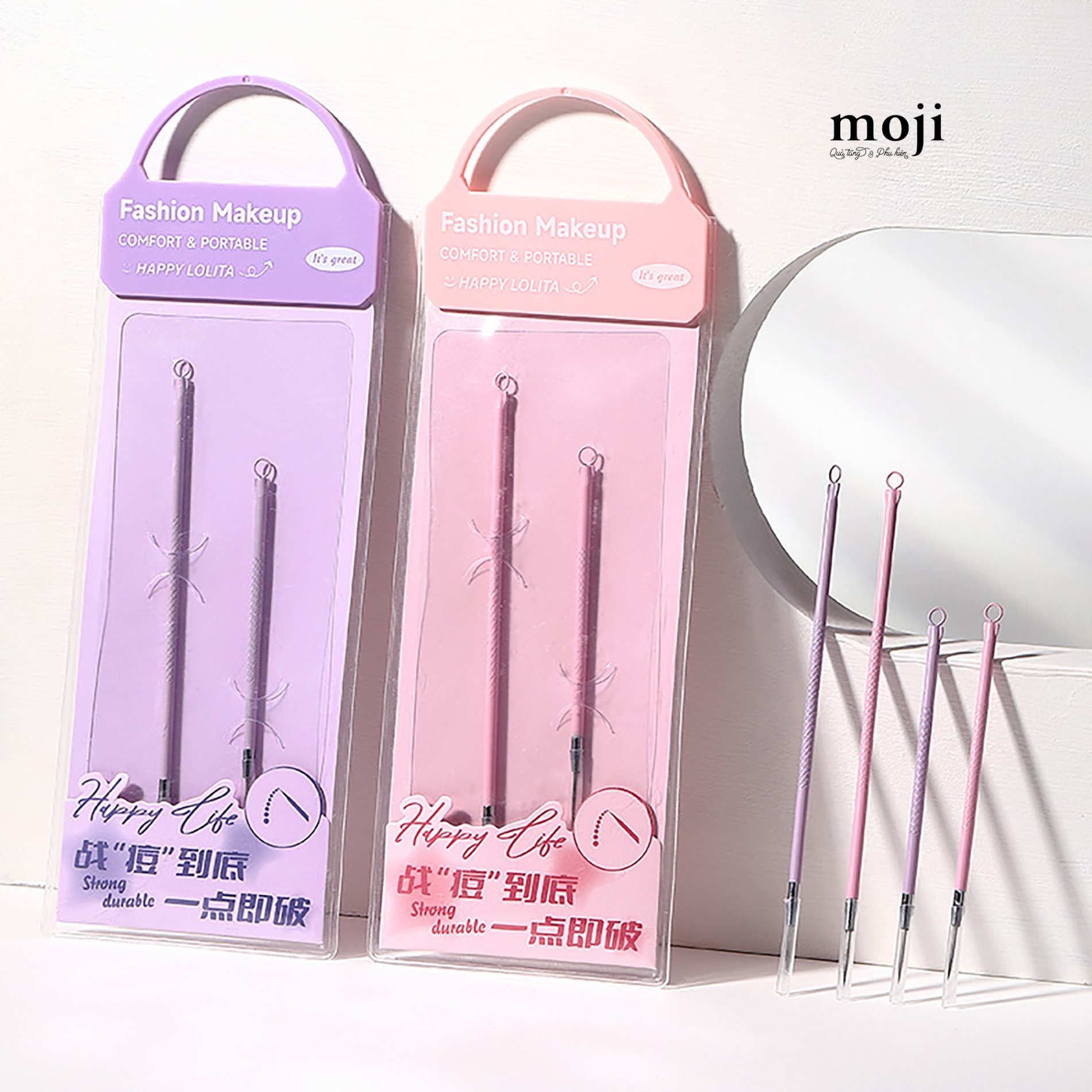 Lấy mụn trang điểm Happy life set2