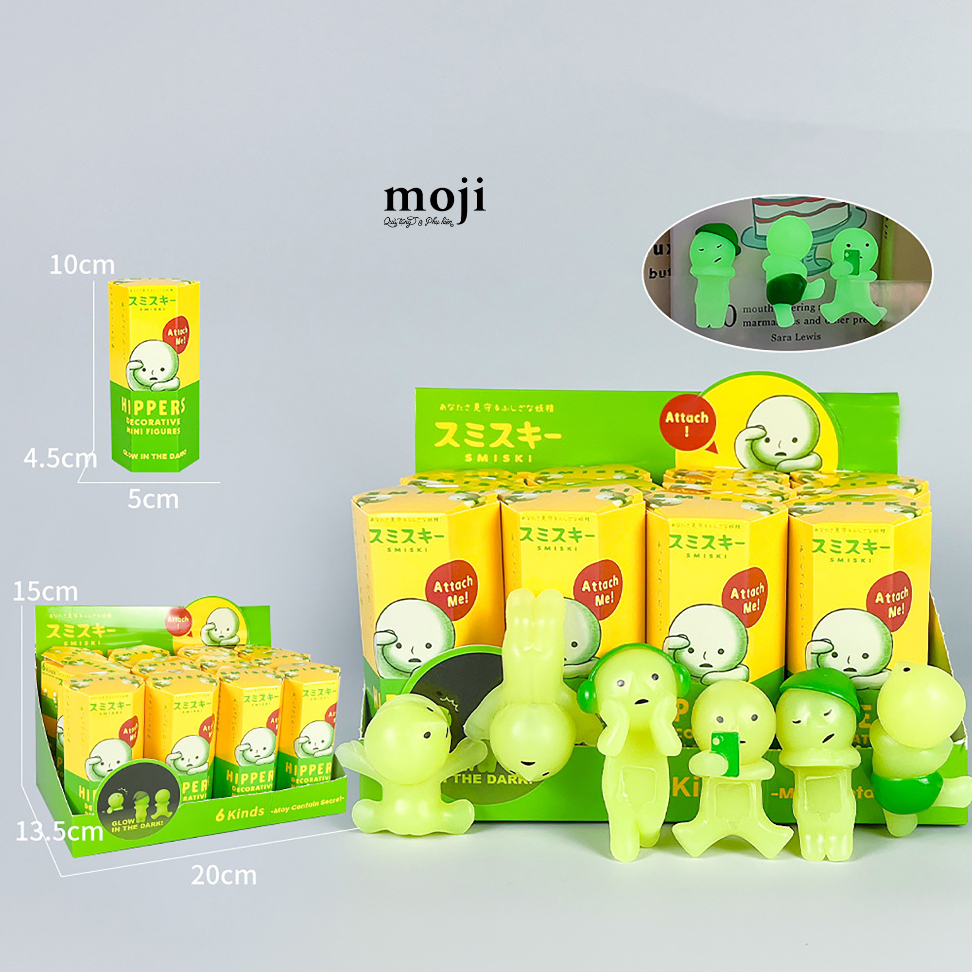 Blindbox Hippers unoff SMISKI glow in the dark