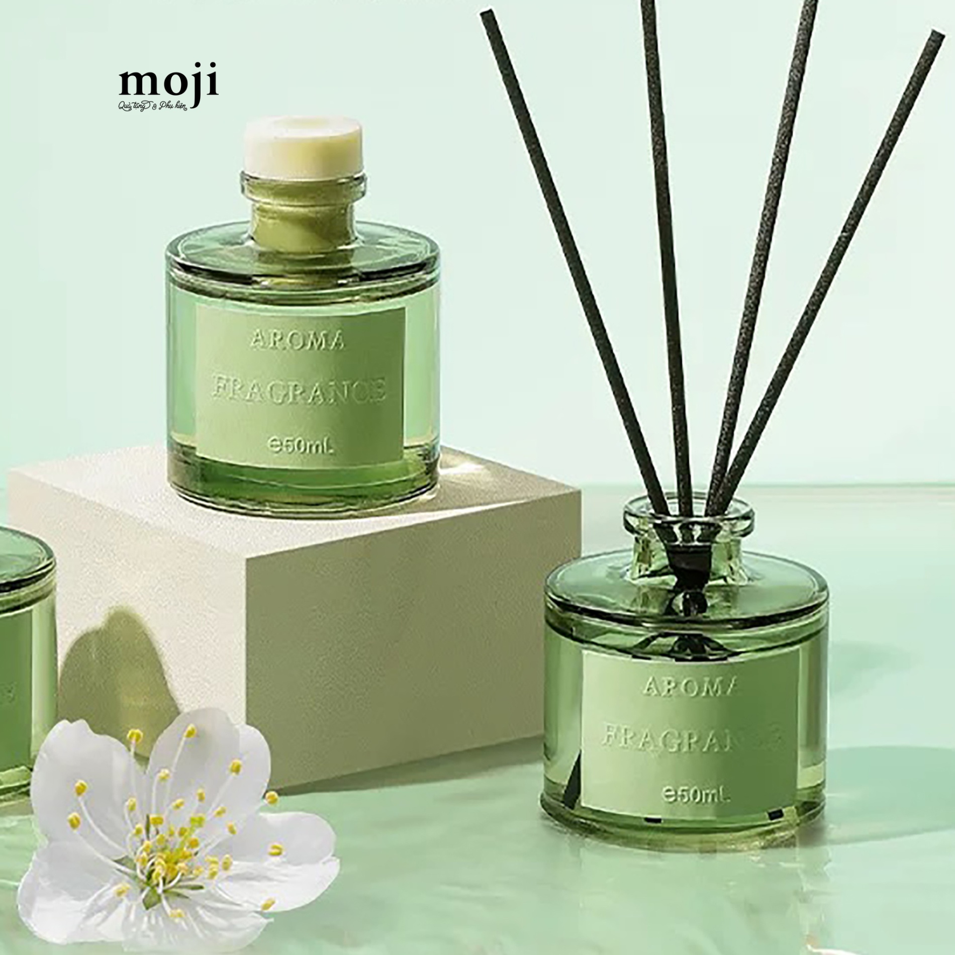 Bộ tinh dầu khuếch tán Aroma with hilton 50ml