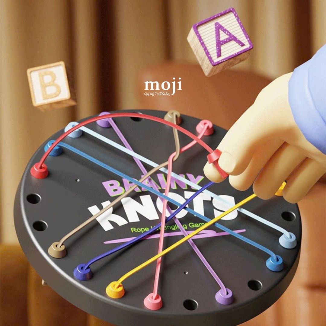 Đồ chơi gỡ rối Brainy knots 22cm