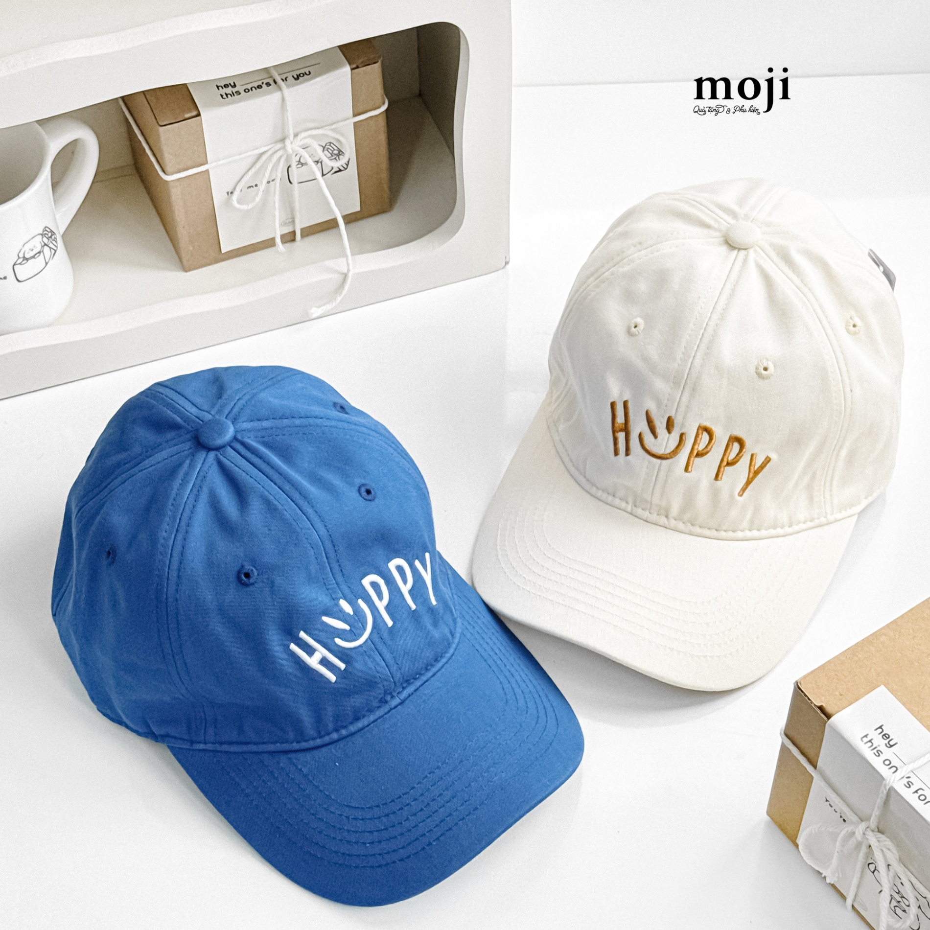 Mũ nón lưỡi trai Happy smiley