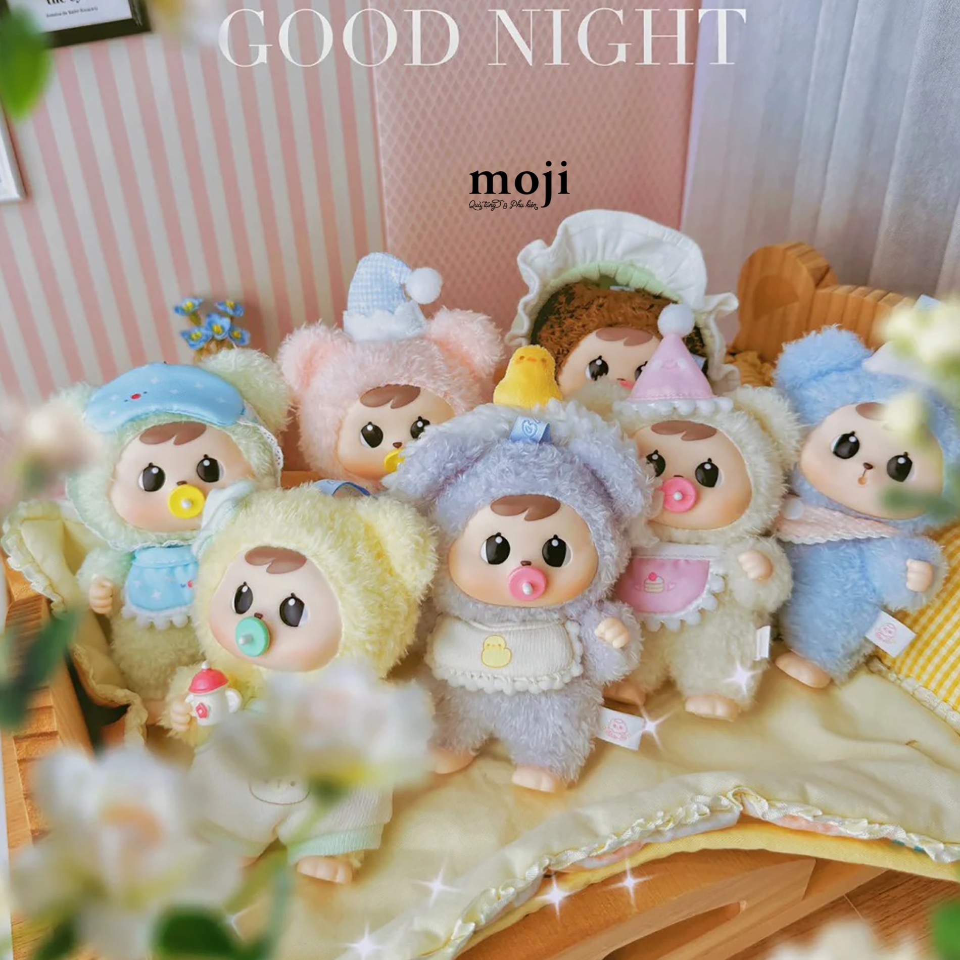 Blindbox official CQ TOYS Bao-ao version 2 Goodnight Baby Series