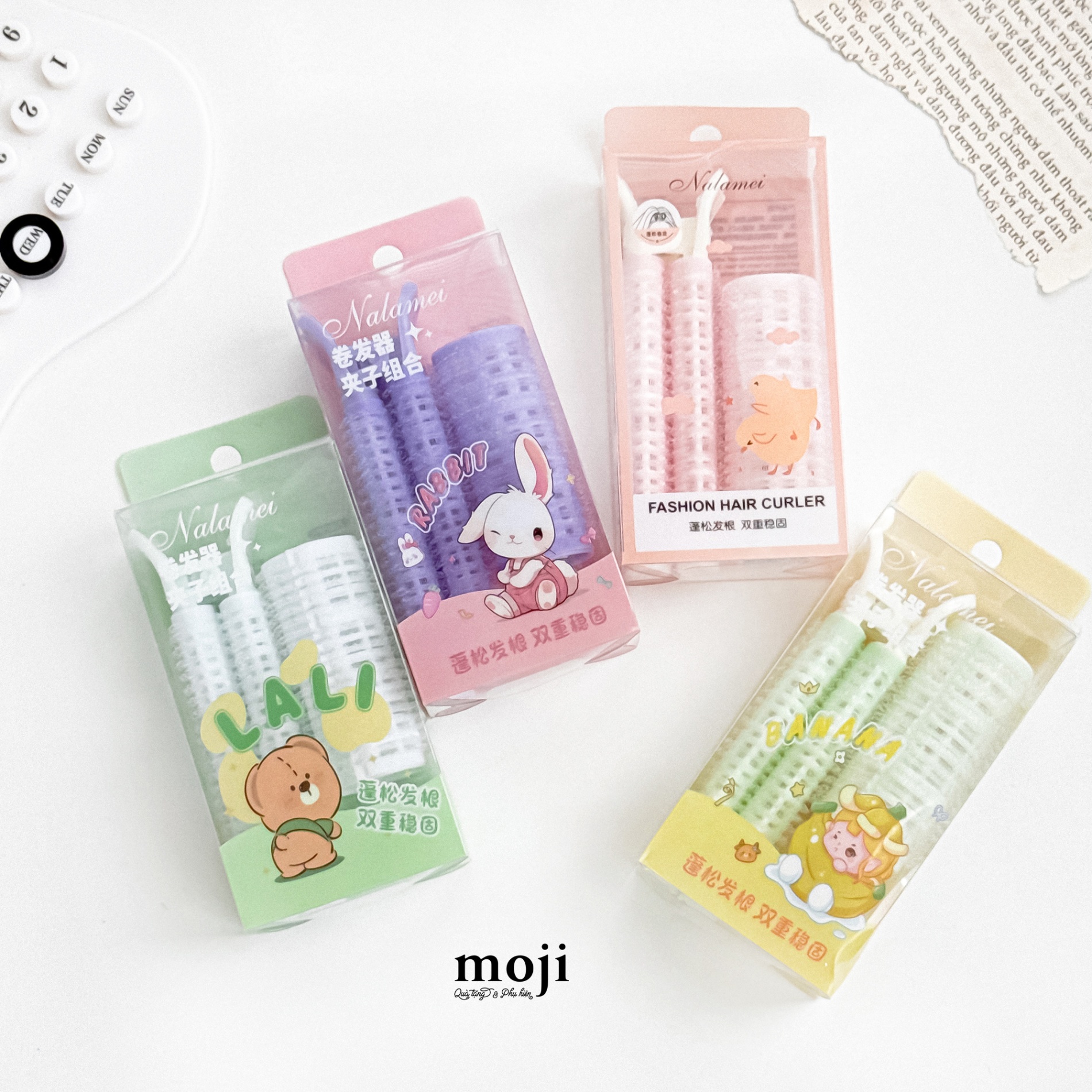 Cuốn lô set2 Cute animal happy time
