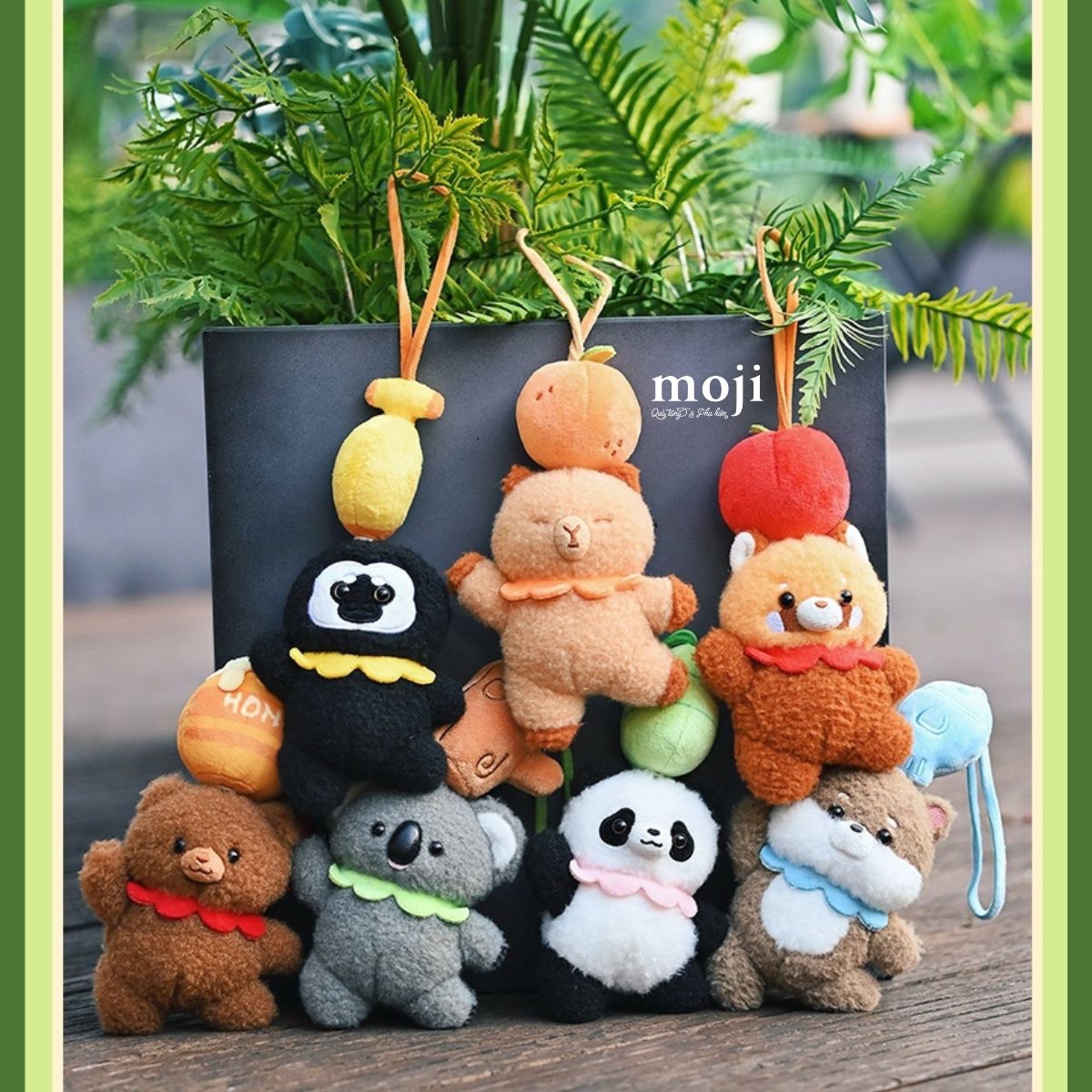 Dây treo trang trí đa năng Cute Waltz Plush Pendant Series