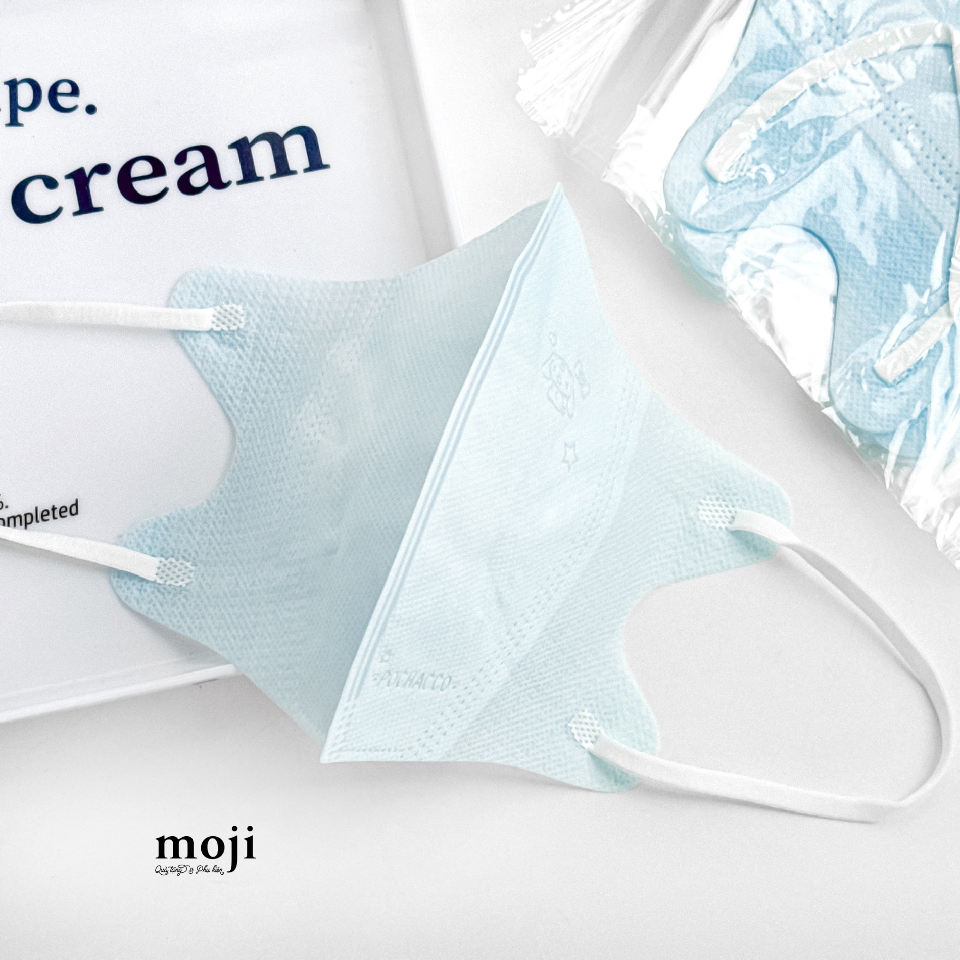 Khẩu trang set10 Sanrio family Cinnamoroll face star nền màu