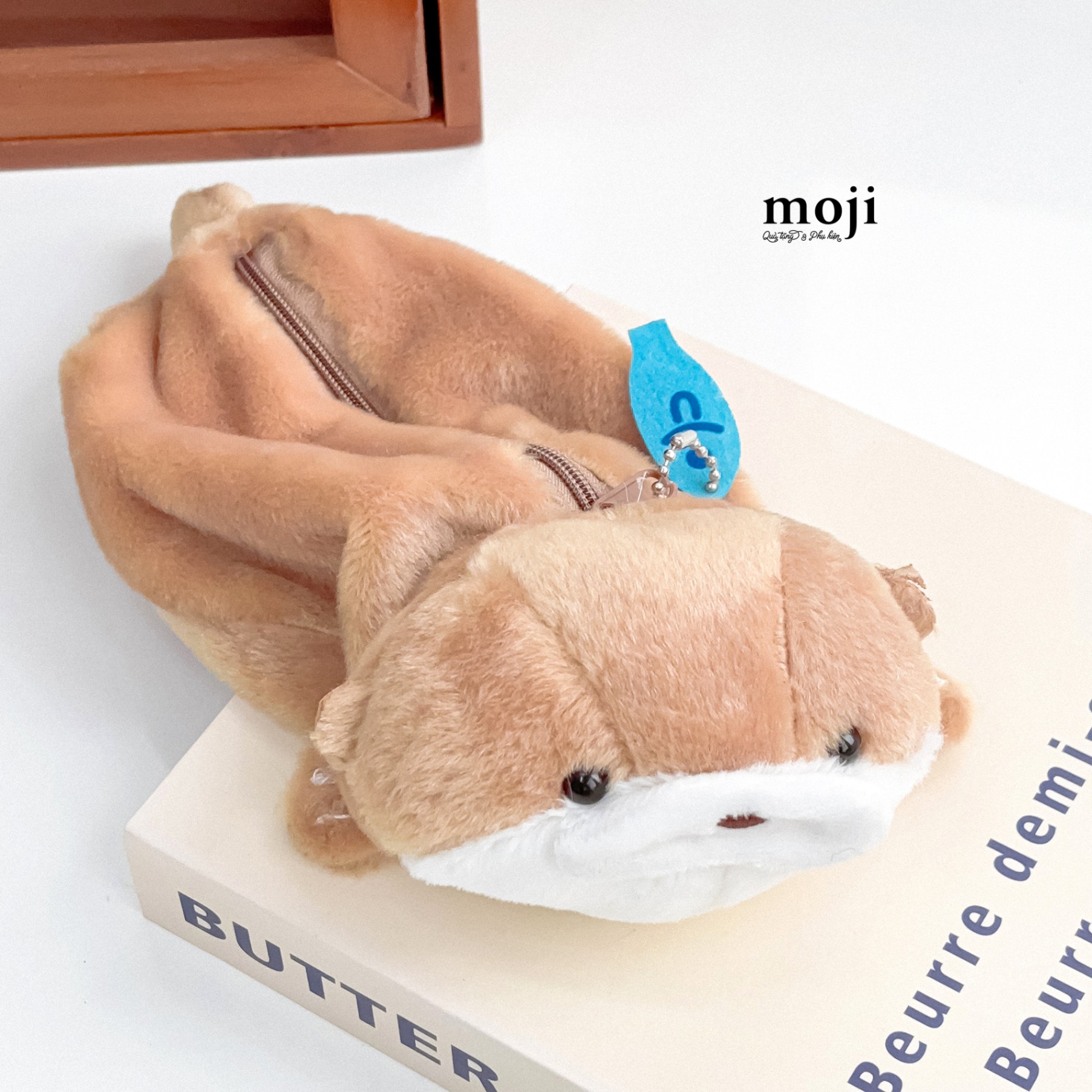 Hộp bút MJ gấu bông Cute otter rái cá cá nhỏ
