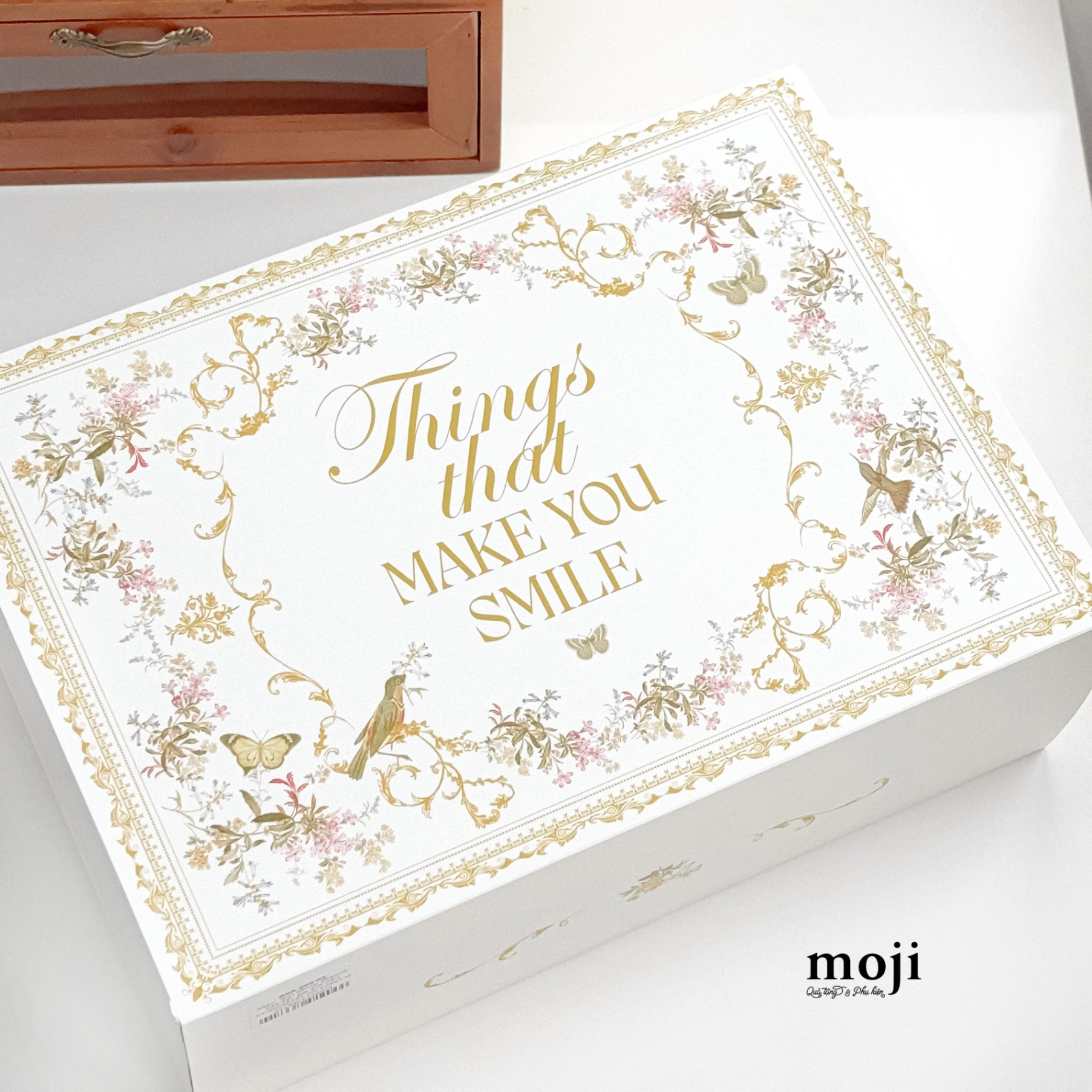 Hộp quà MZ nắp kéo Vintage things that make you smile 12x24x34
