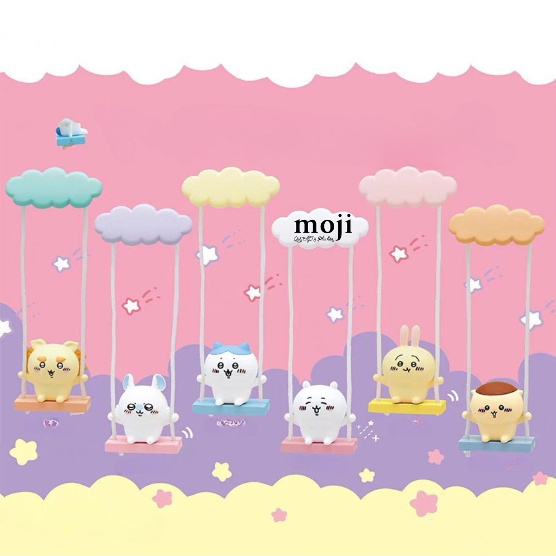 Blindbox tượng Chiikawa xích đu đám mây