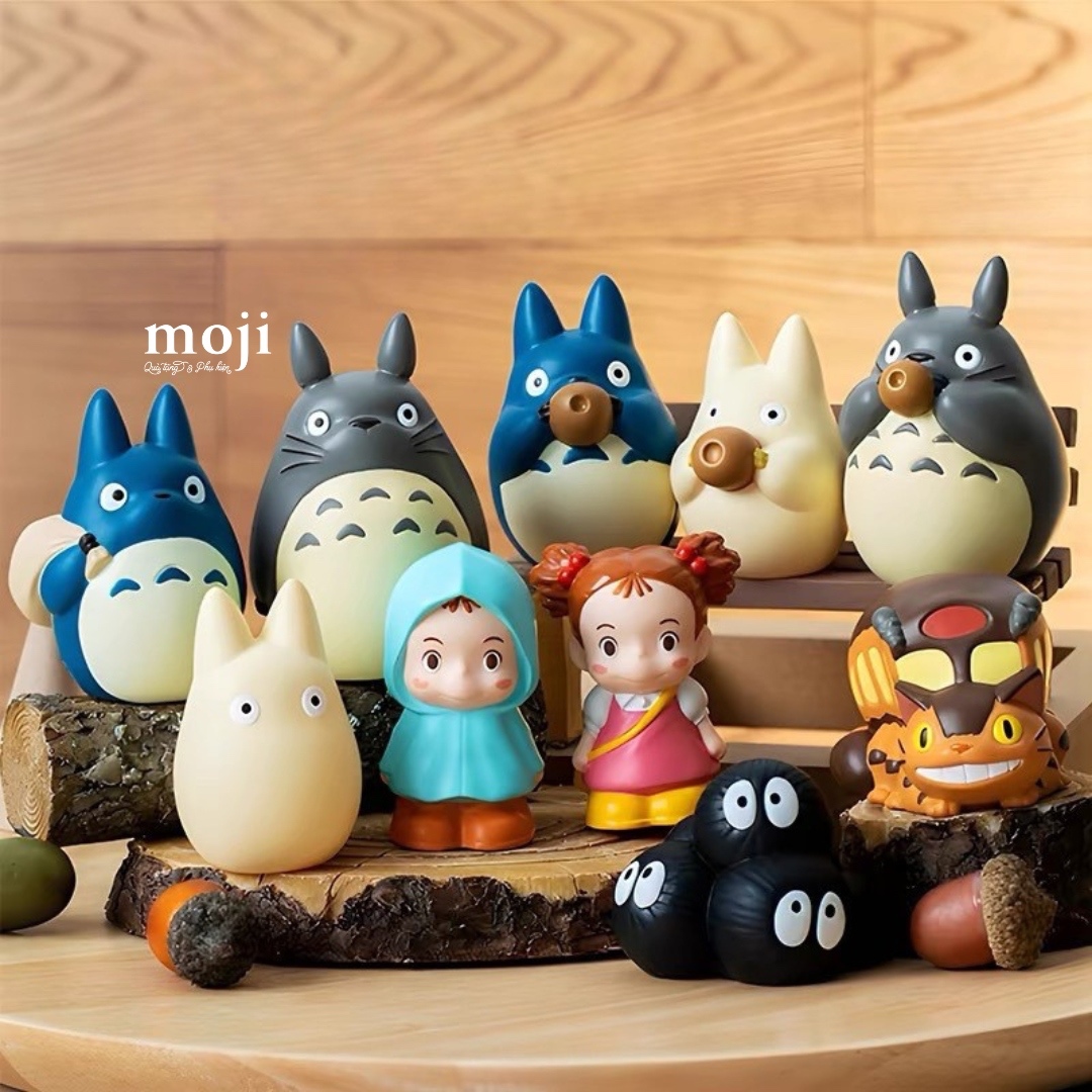 Blindbox tượng Totoro and friends mắt tròn to