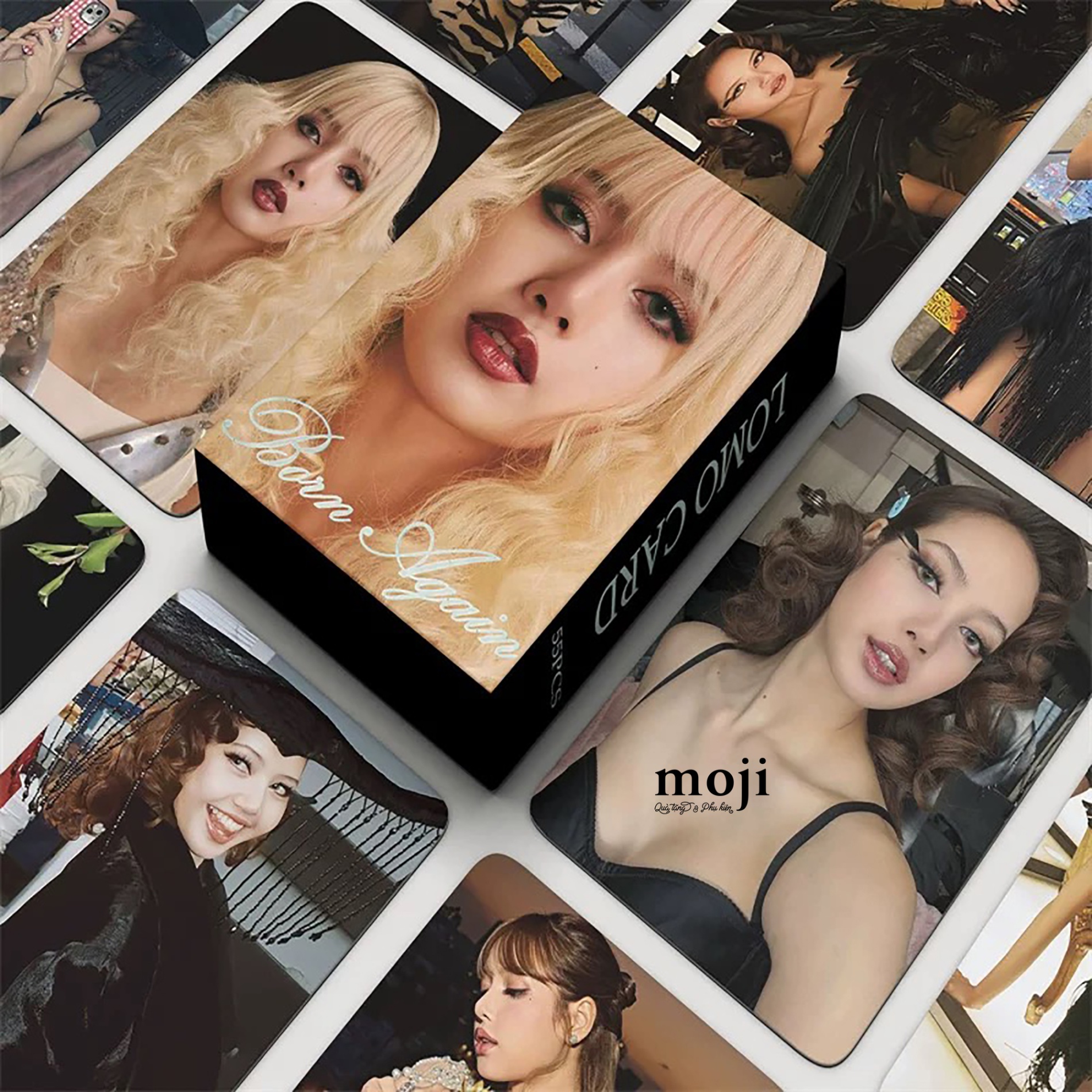 Lomo card idol BLACKPINK Lisa Born Again 14032025 set55