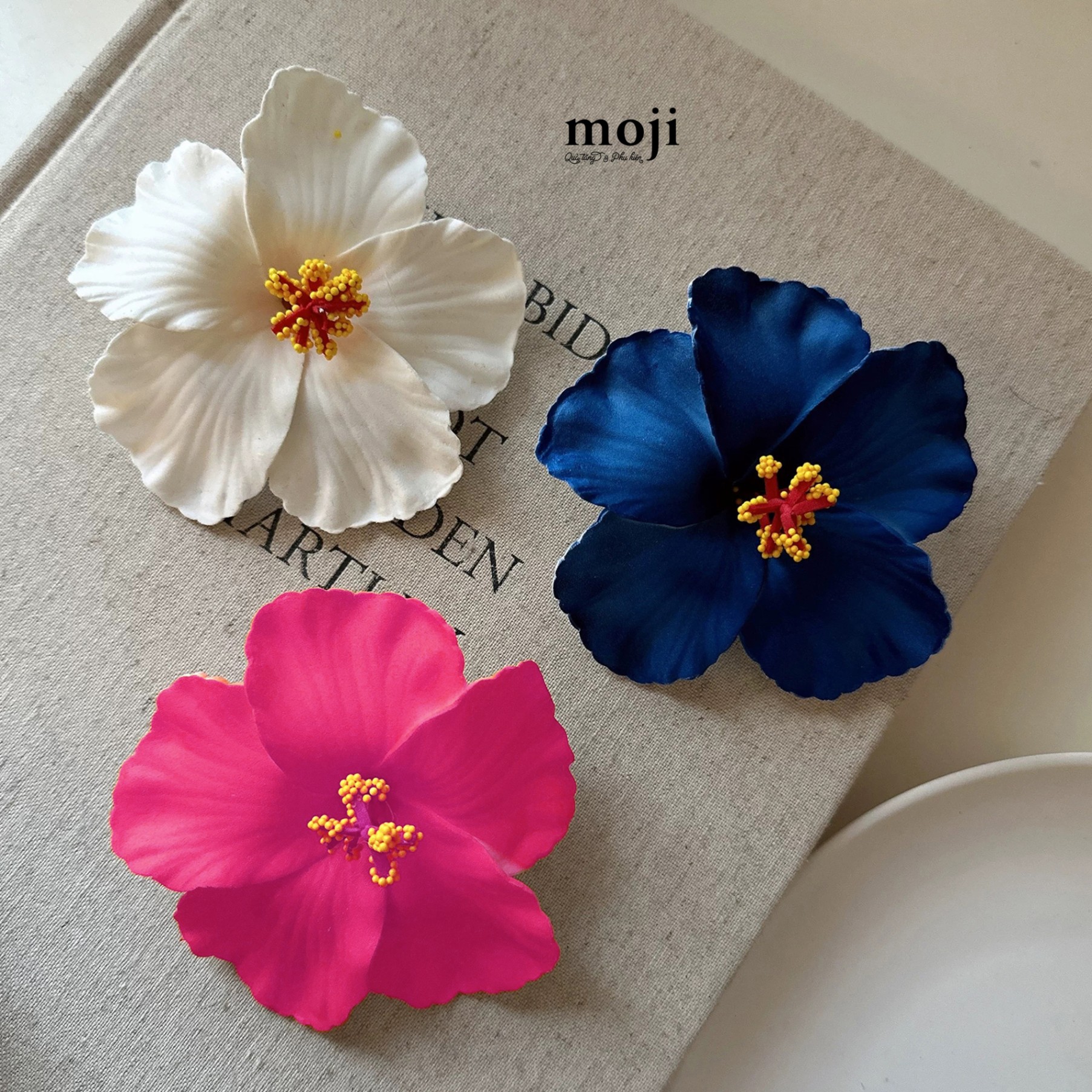 Kẹp tóc MJ Hoa dâm bụt hibiscus