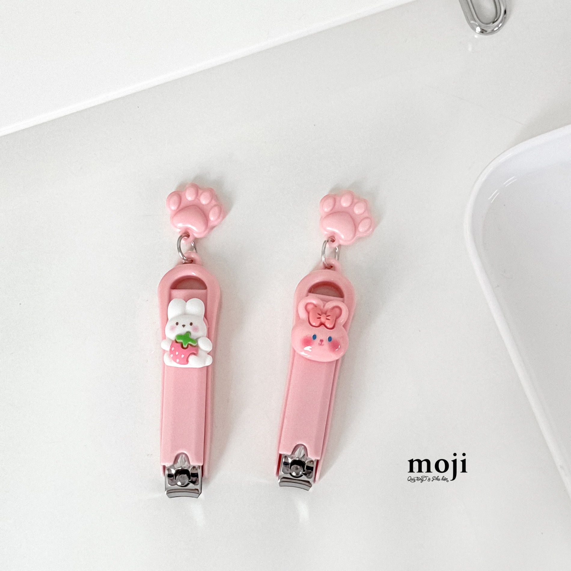 Bấm móng tay MJ Rabbit paw fruit bow nơ