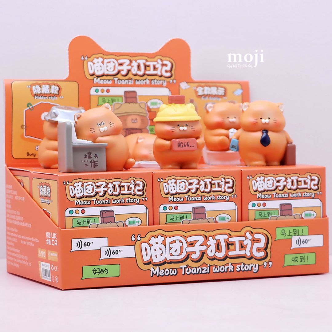 Blindbox tượng Meow Tuanzi work story