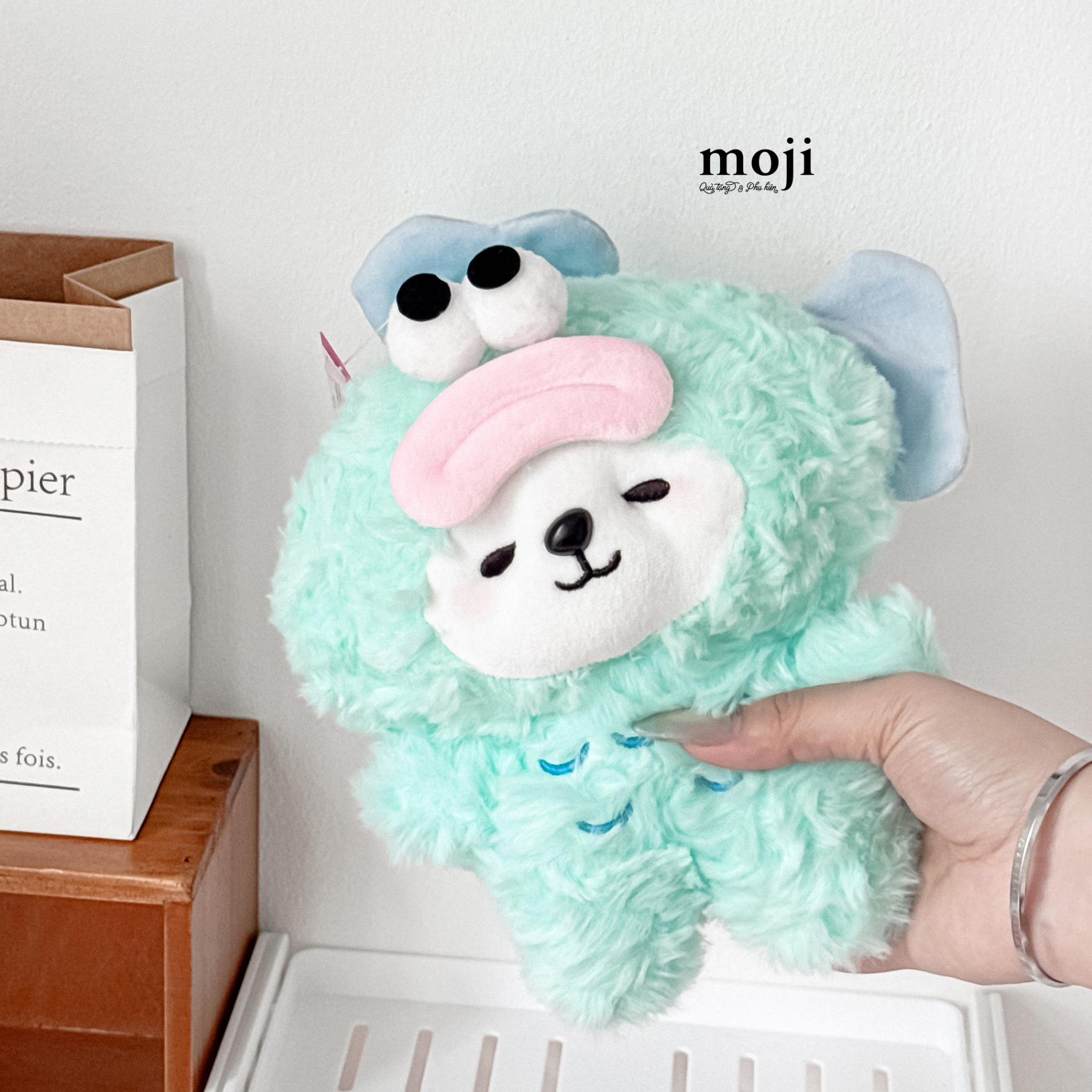 Gấu bông MS Cute dog cosplay Sanrio family Hangyodon 20cm
